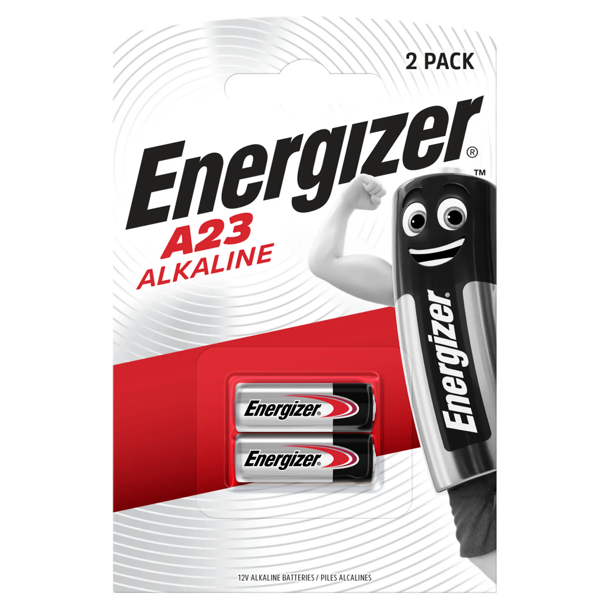 Energizer Alkaline Fotobatterie A23/E23A 12 V, 2er Pack