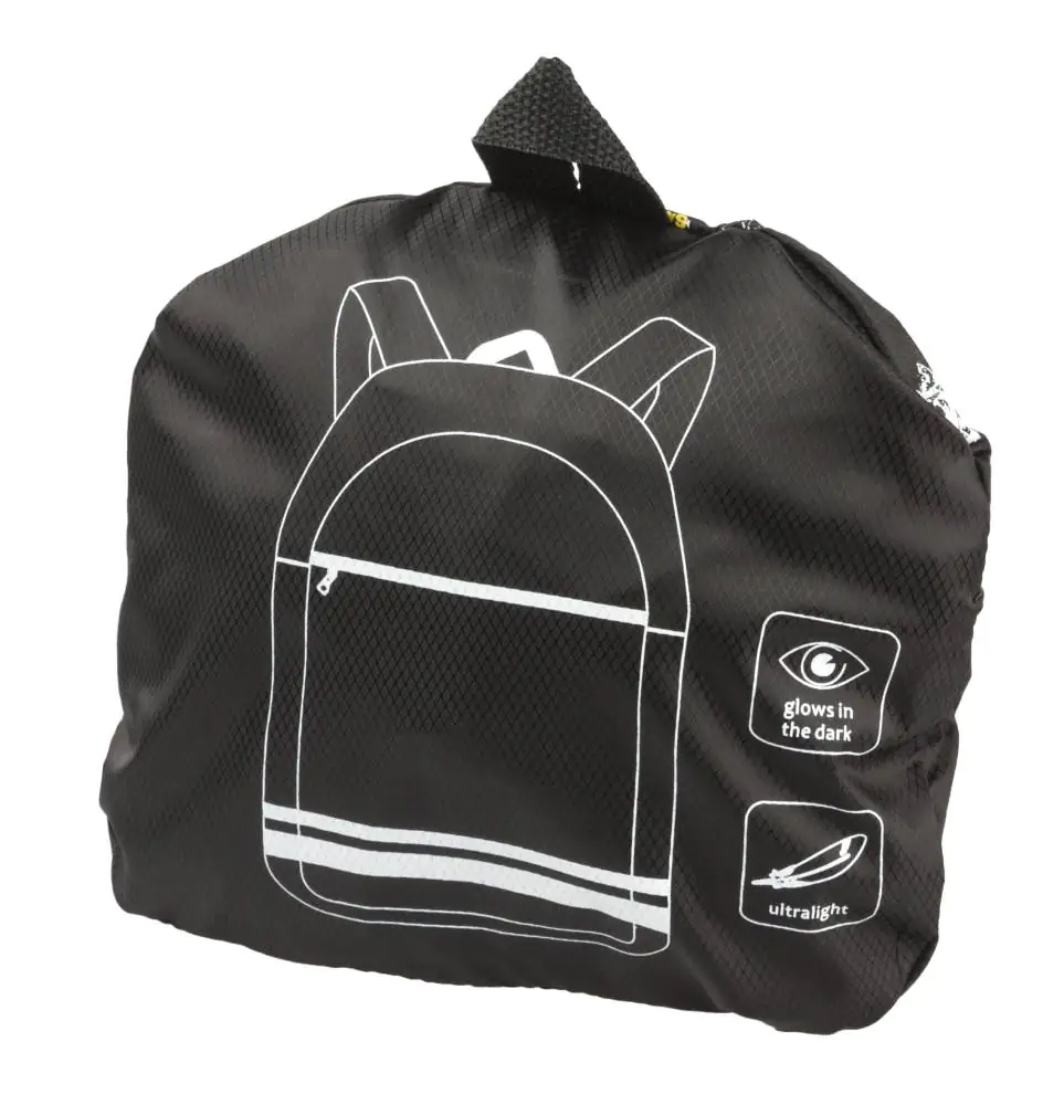 Walser Faltbarer Rucksack schwarz Walser Faltbarer Rucksack schwarz