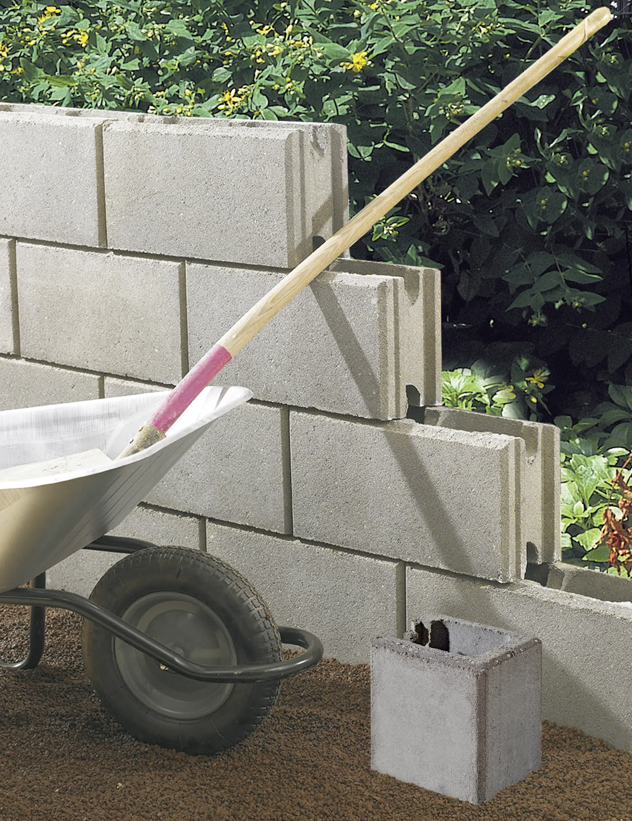 Kann Schalungsstein Halbendelement 25 x 25 x 17,5 cm grau Kann Schalungsstein Halbendelement 25 x 25 x 17,5 cm grau