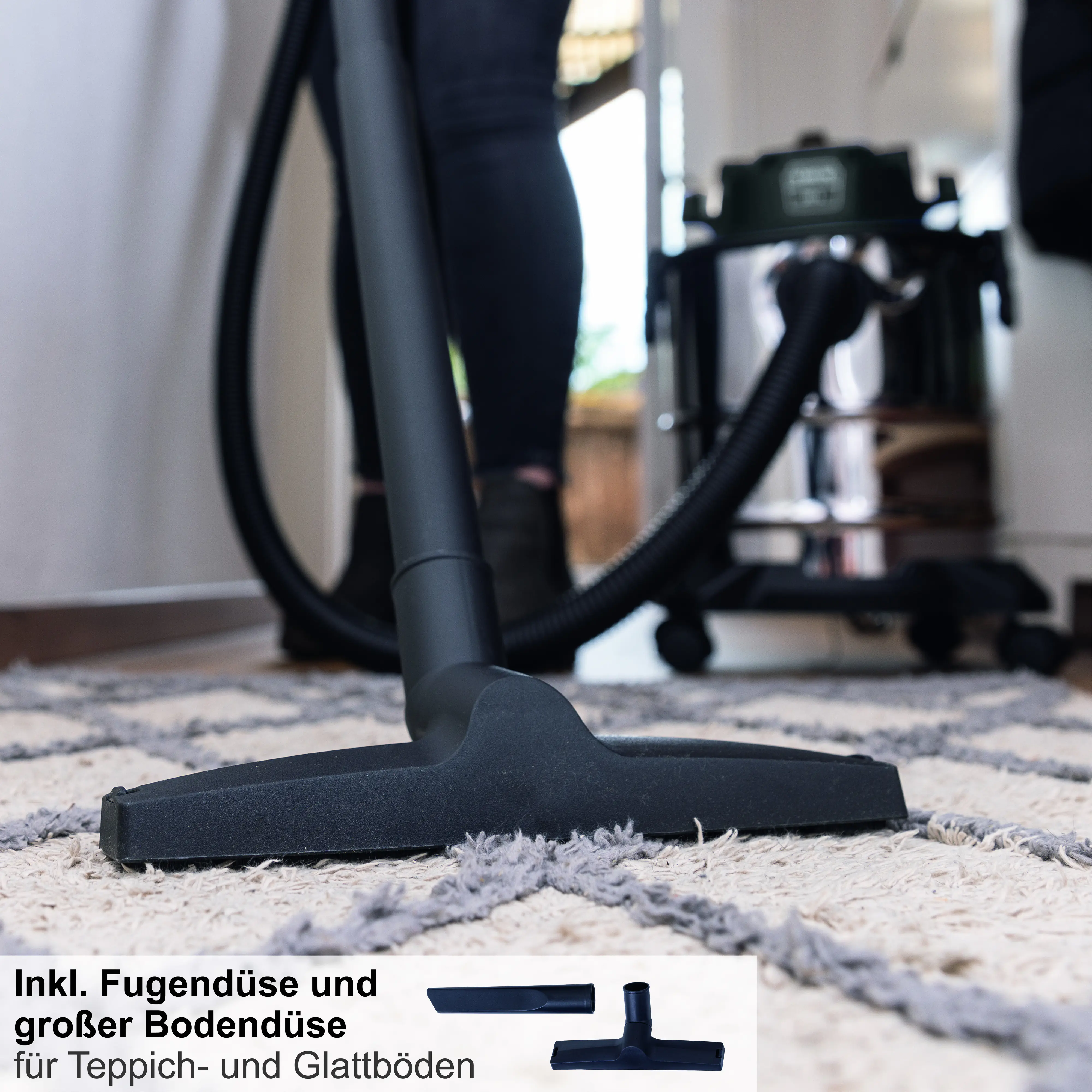 Scheppach Nass-Trockensauger WDV20-BE black