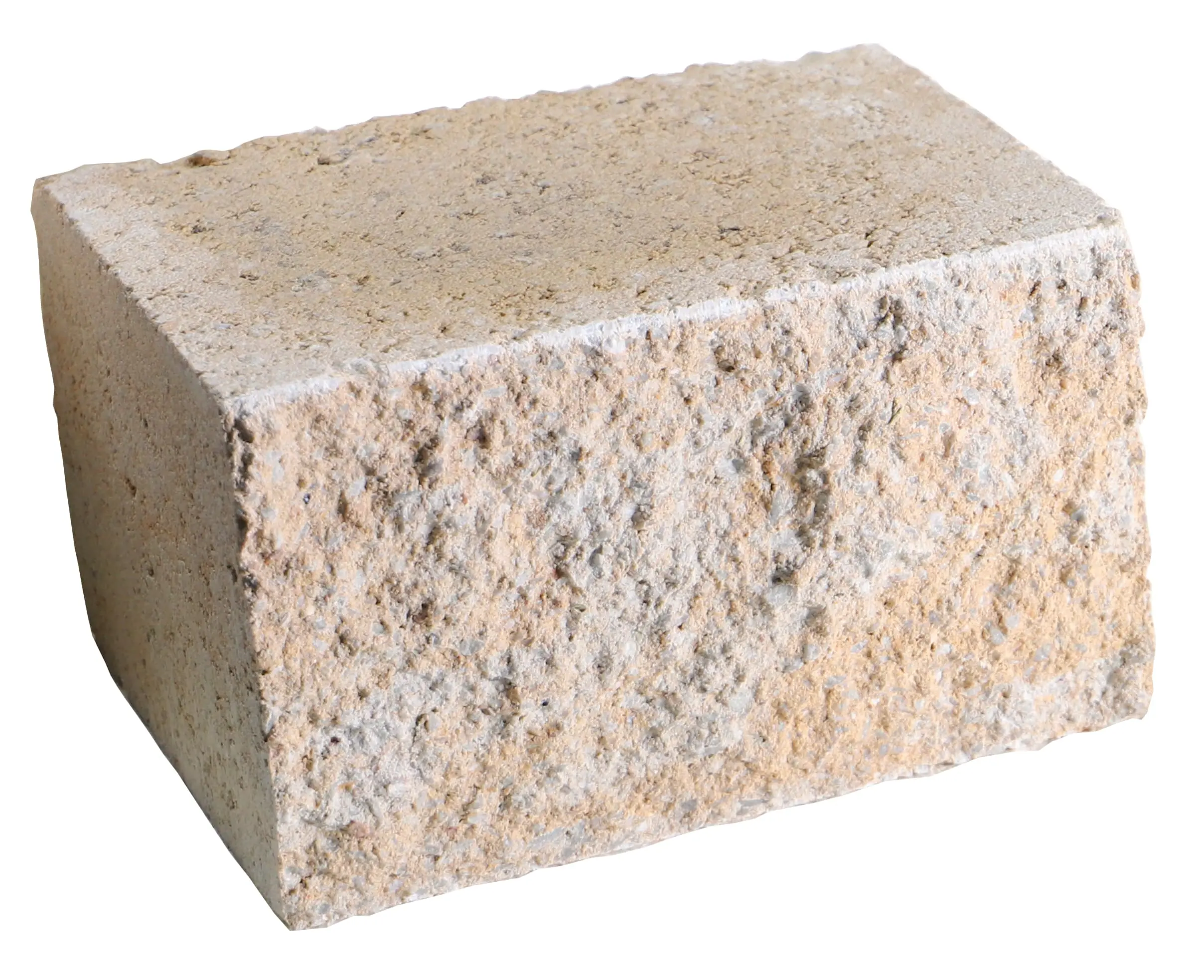 EHL Mauerstein Anzio Light Halbstein 25 x 18 x 15 cm sandstein-gelb