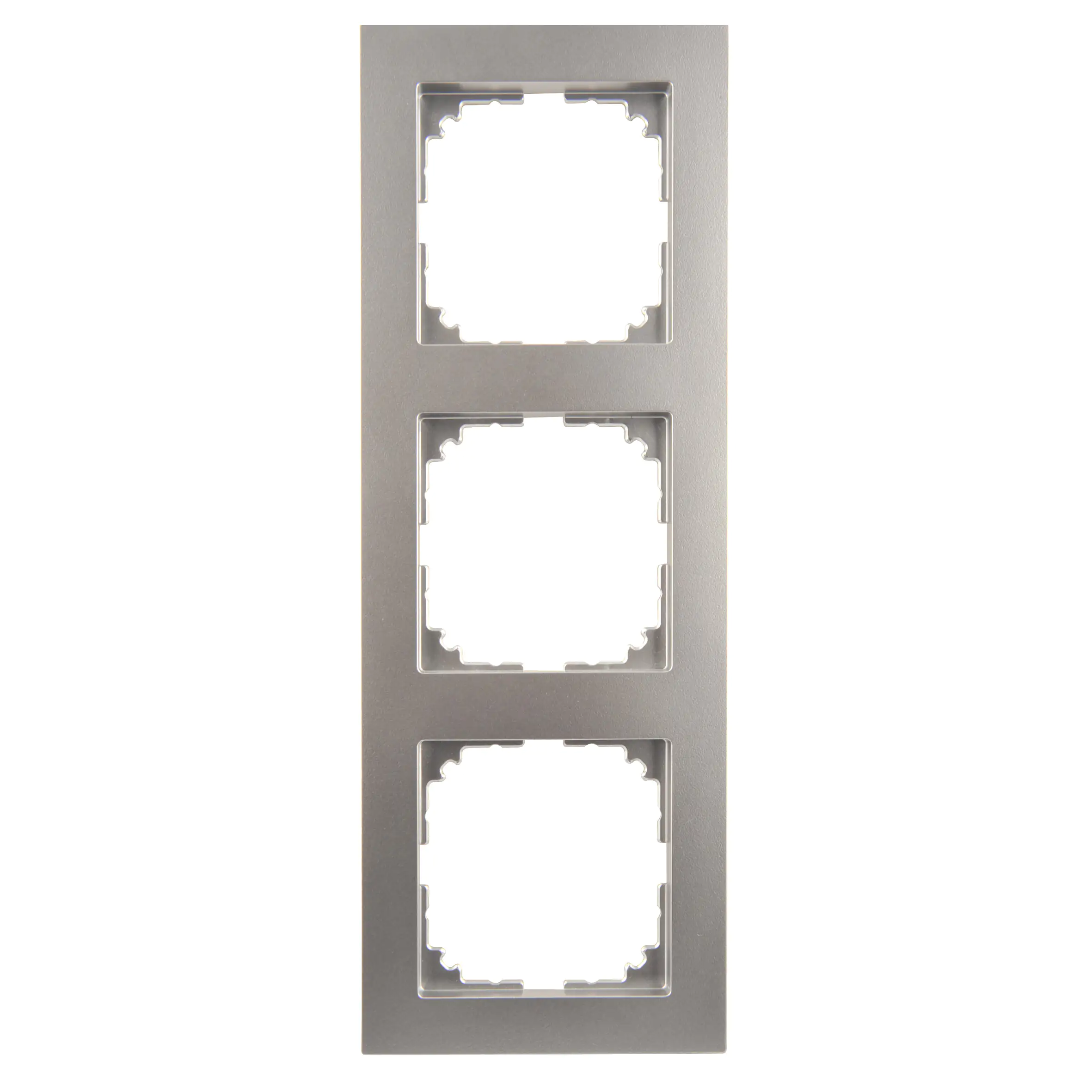 Merten Abdeckrahmen 3fach M-Pure, aluminium, MEG4030-3660