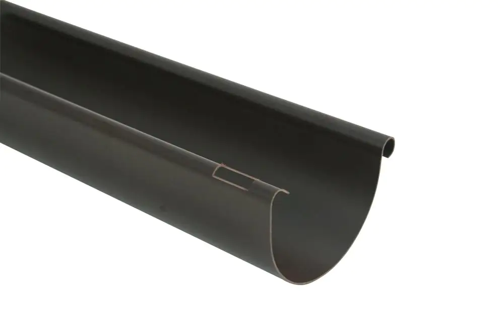 Marley Dachrinne NW 125 mm, 1 m, halbrund, braun