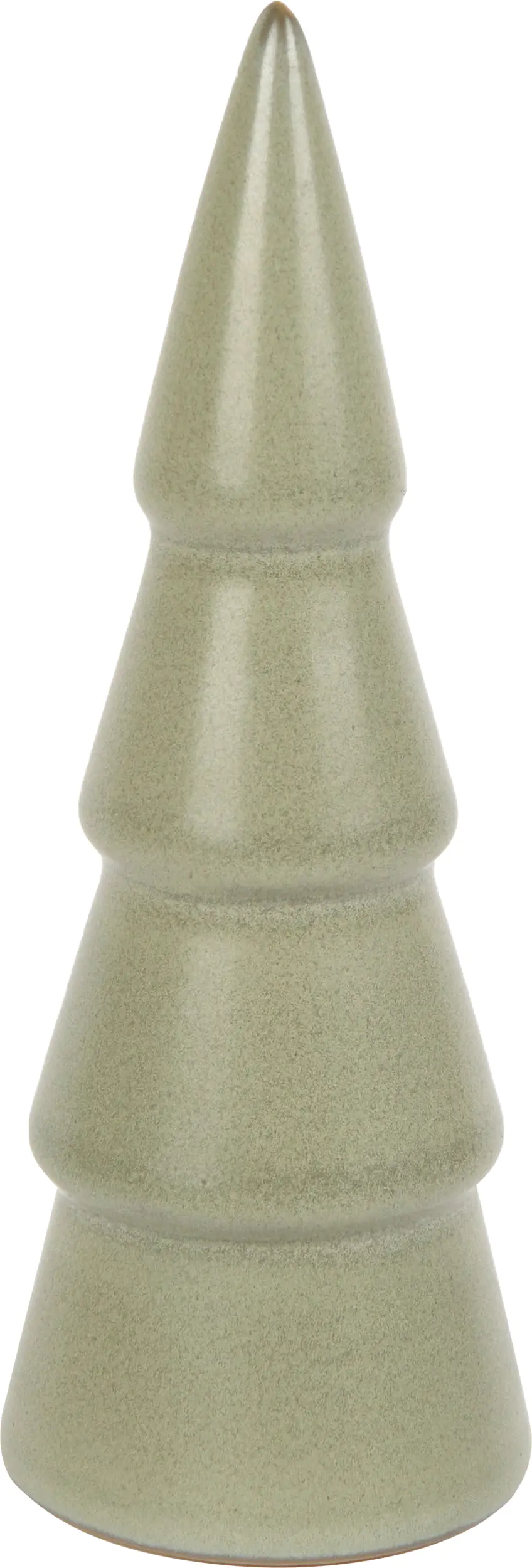 TrendLine Deko Keramikbaum 4,2 x 10 cm grün 