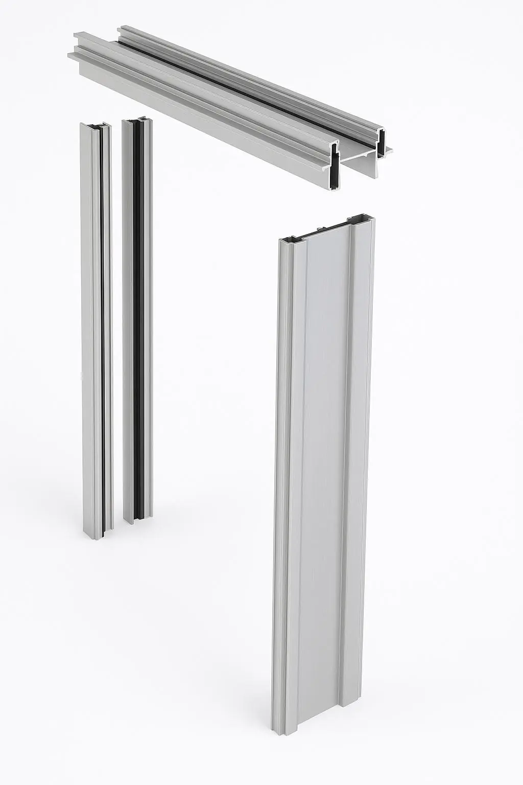 Knauf Aluminium-Spachtellaibung Pocket Kit Easy für Holztürblatt CW 100