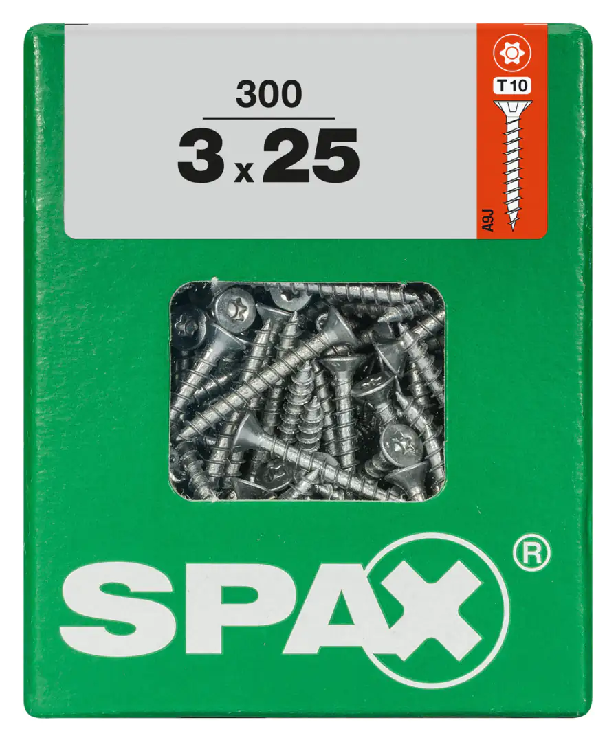 Spax Universalschrauben 3.0 x 25 mm TX 10 - 300 Stk.