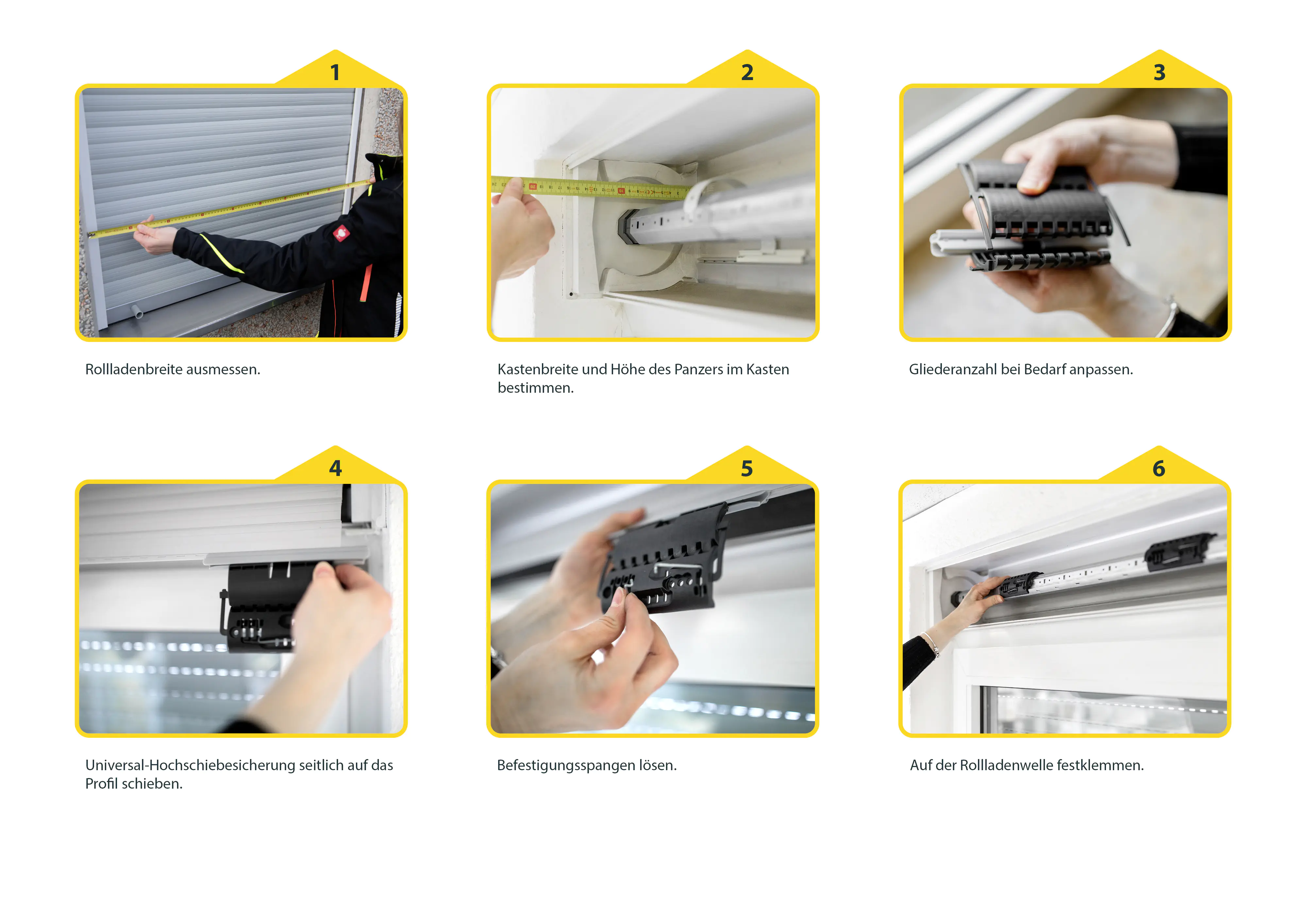 Schellenberg Universal Hochschiebesicherung 2er-Set
