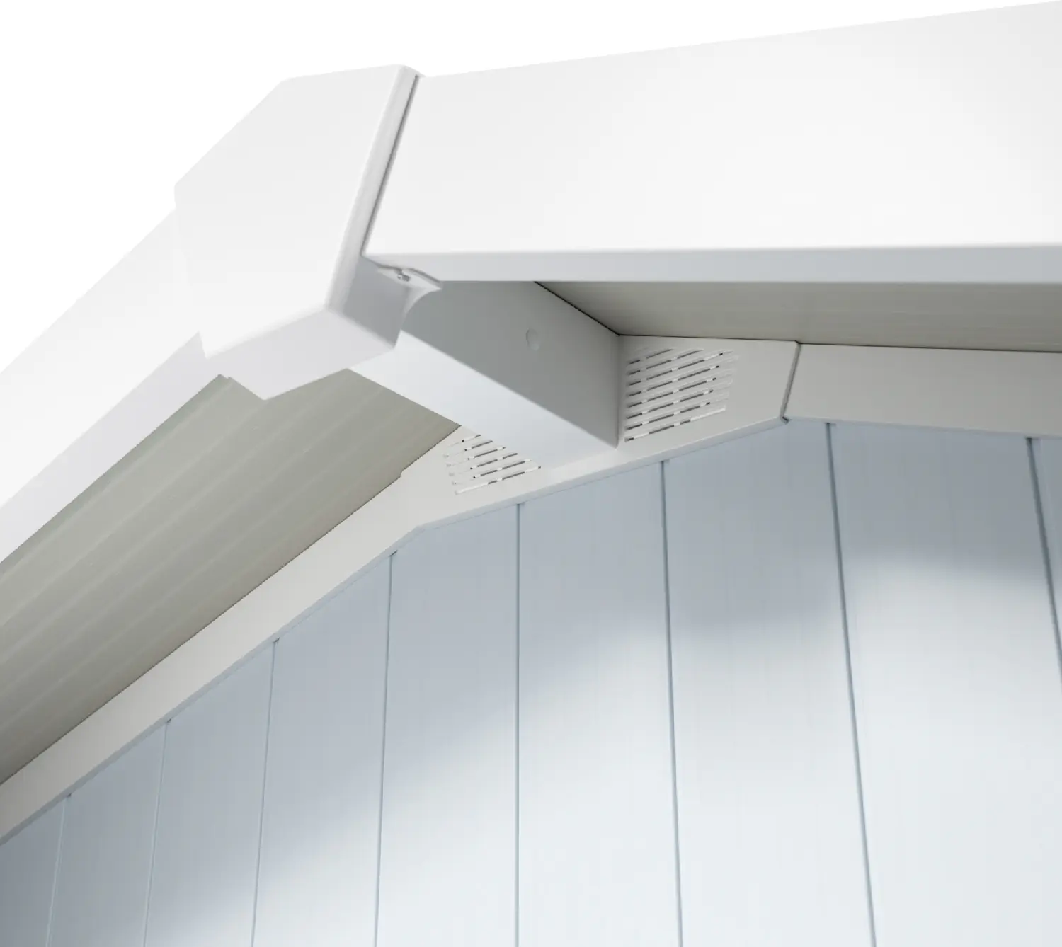 Grosfillex Gartenhaus Utility V 4,9 295 x 261 cm (inkl. Dachüberstand)