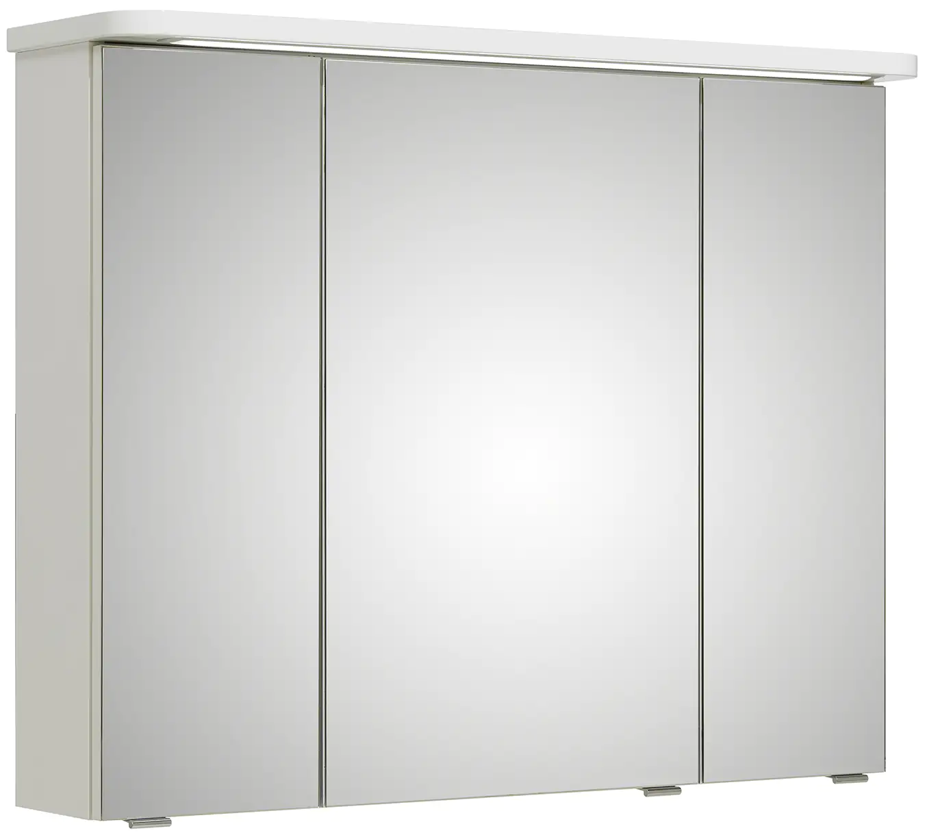 Pelipal Spiegelschrank Fokus 4005 Lack polarweiß Hochglanz, Breite 90 cm