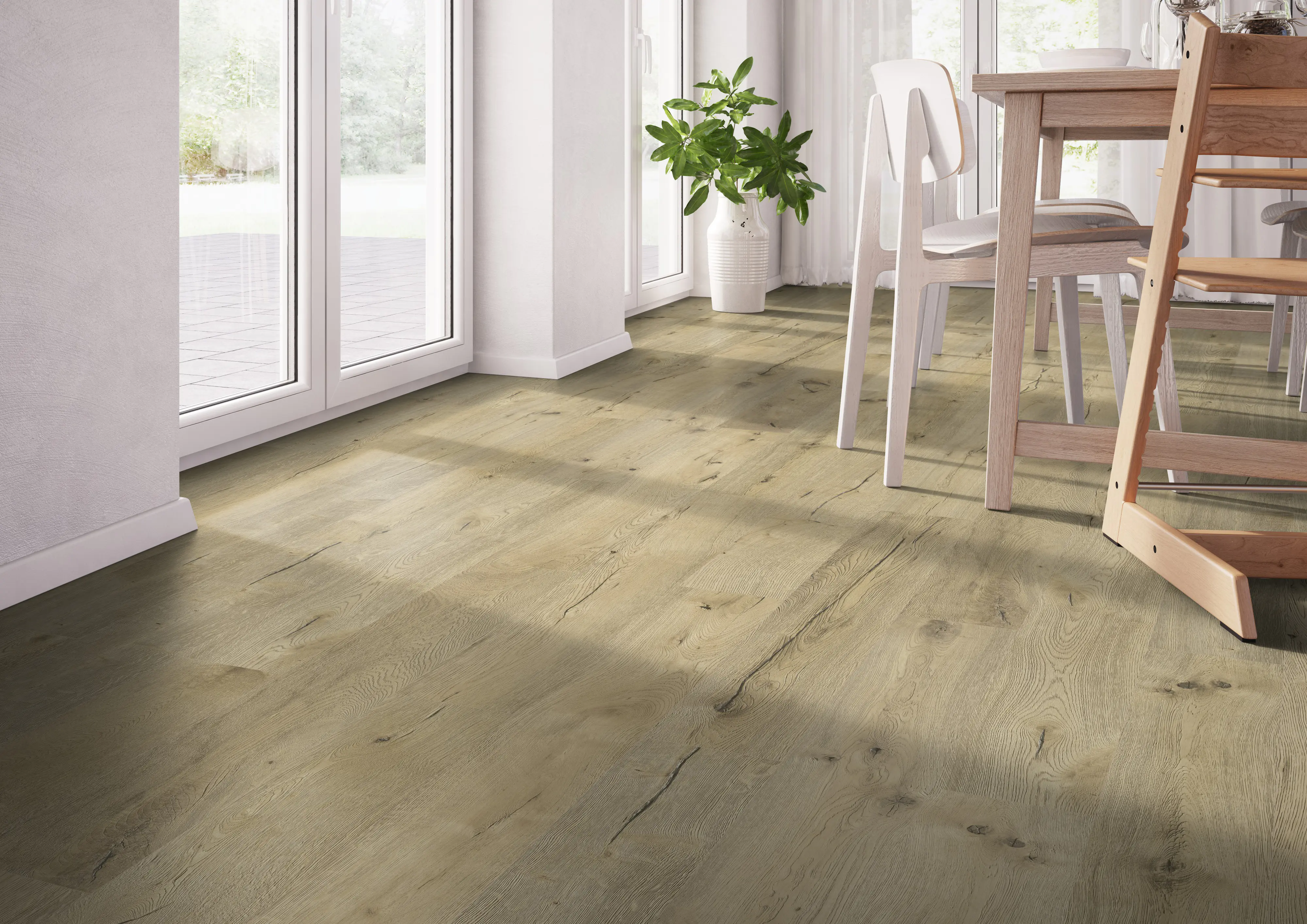 Classen Vinylboden GreenVinyl Risseiche natur Landhausdiele Classen Vinylboden GreenVinyl Risseiche natur Landhausdiele