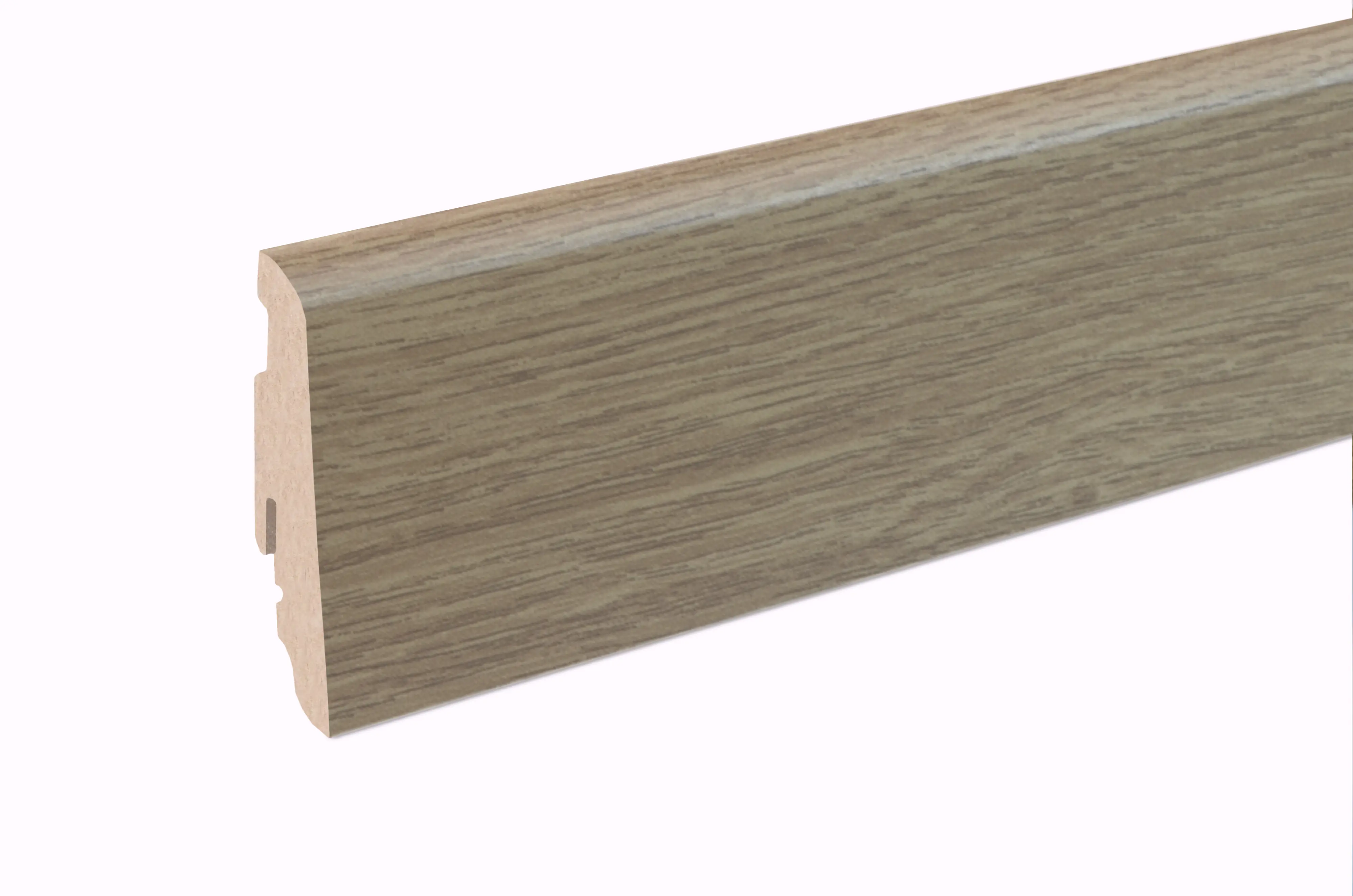 Neuhofer Fußleiste 240 cm x 58 x 19 mm eiche hell