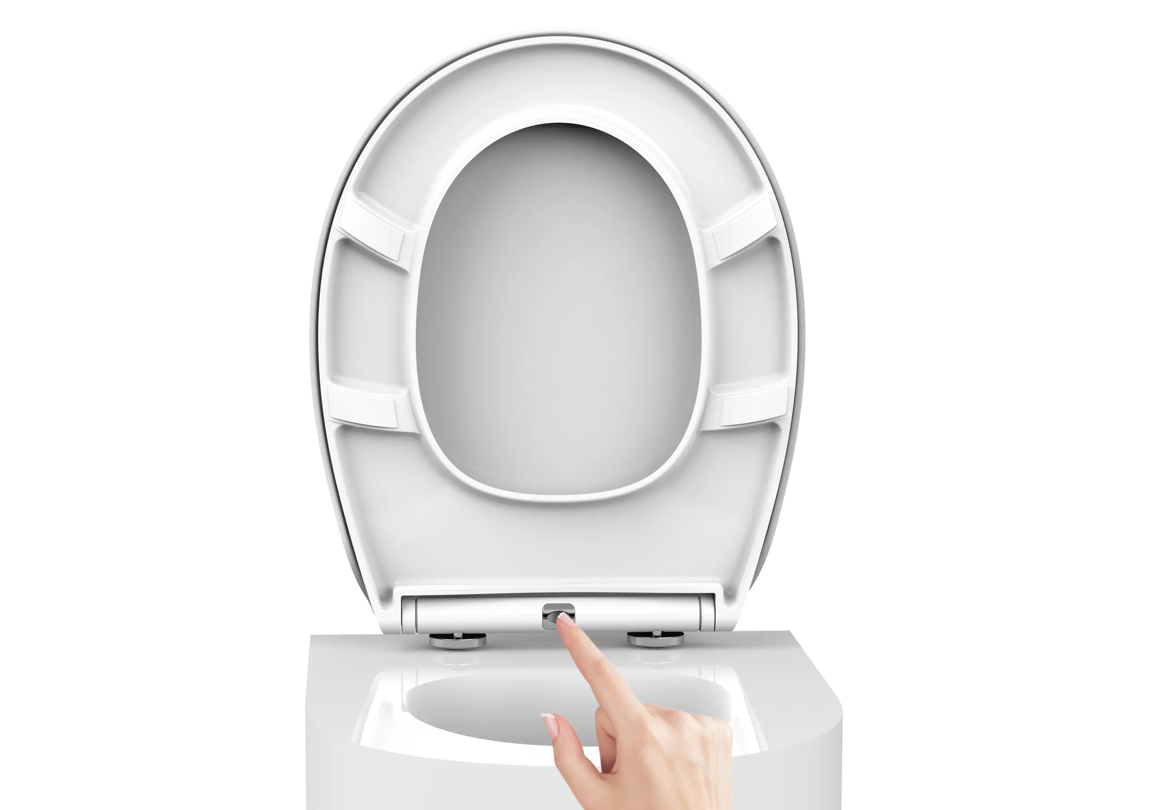 Primaster WC-Sitz mit Absenkautomatik Vancouver weiß