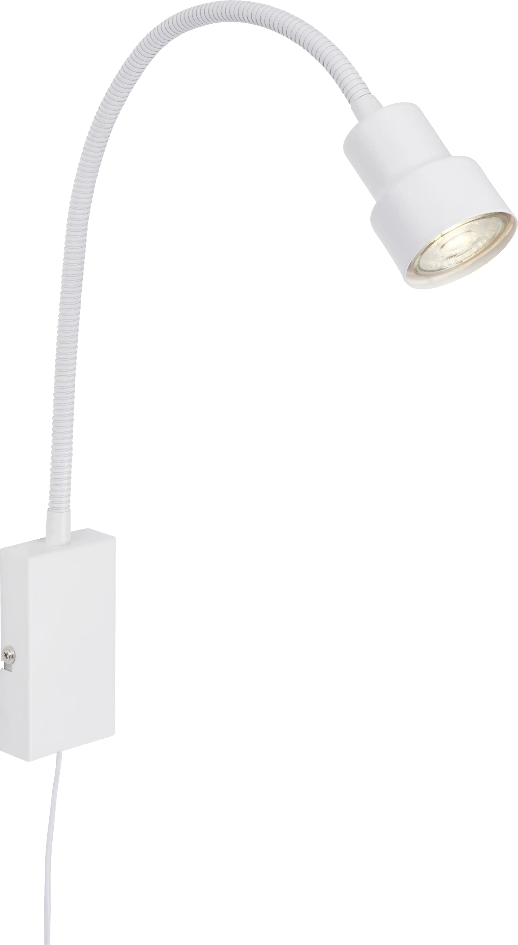 Briloner LED Touch Wandleuchte Tusi weiß 5W, warmweiß