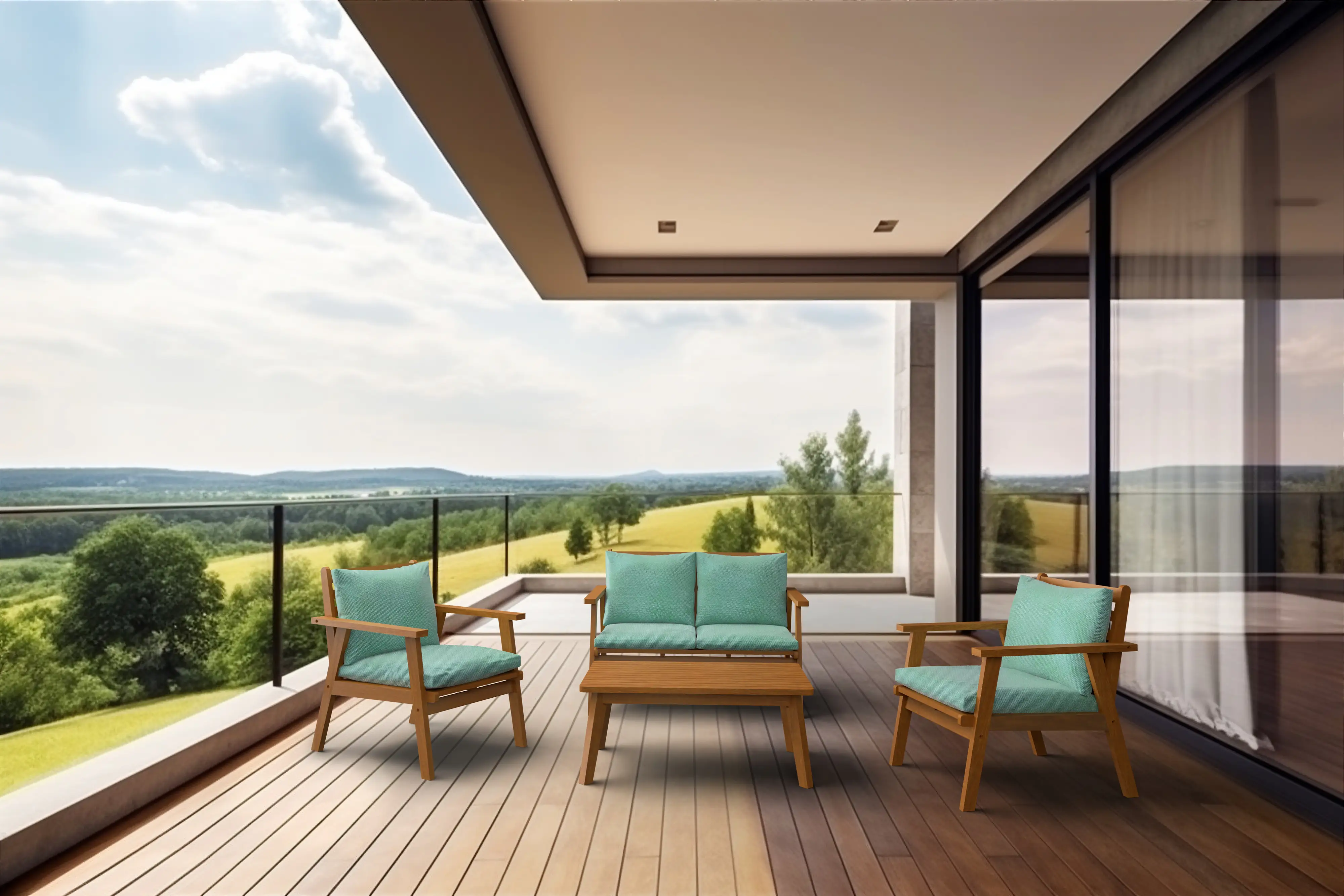 Primaster Loungeset Lovina 4-teilig Primaster Loungeset Lovina 4-teilig