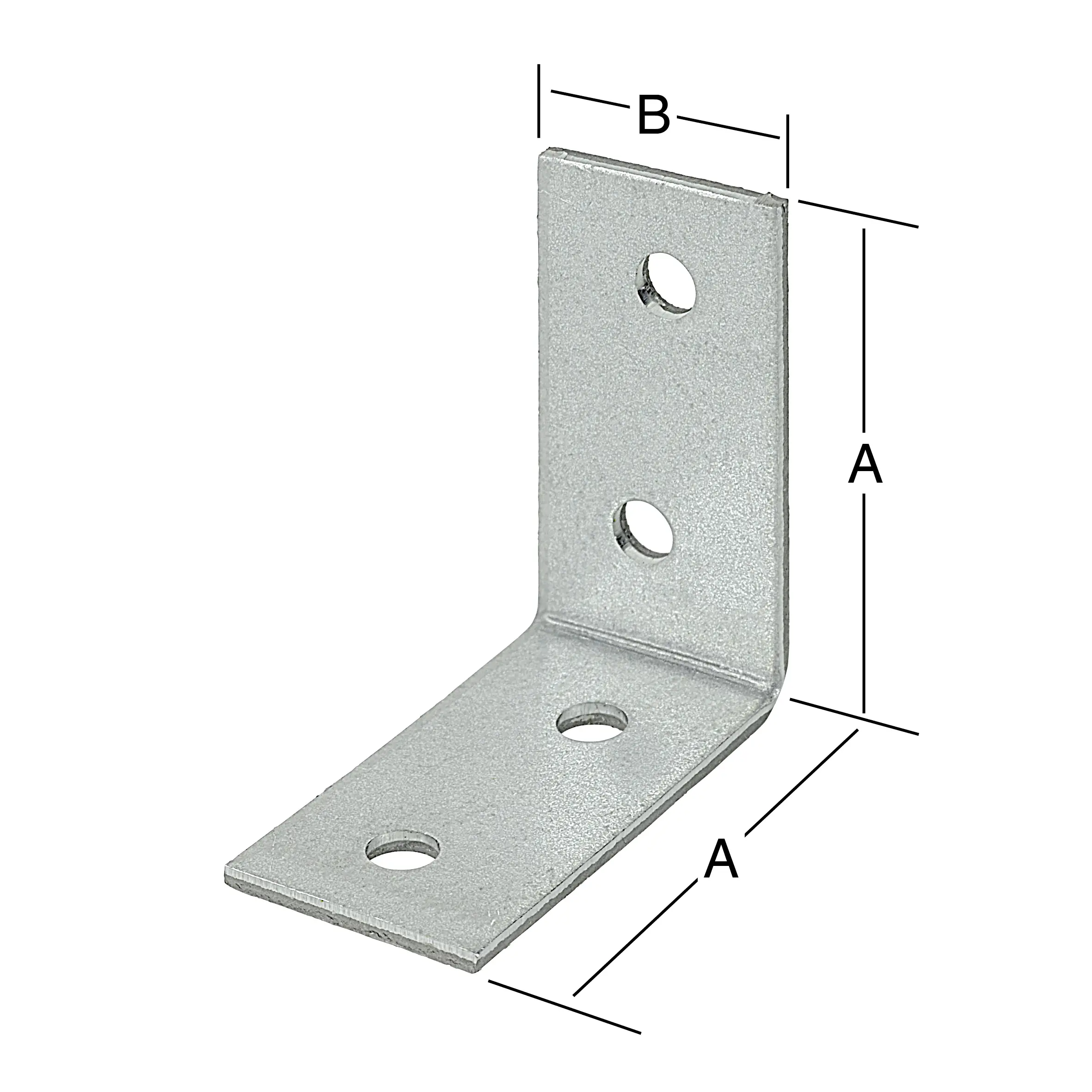 Vormann Winkelverbinder sendzimir verzinkt 40 x 40 x 20 mm