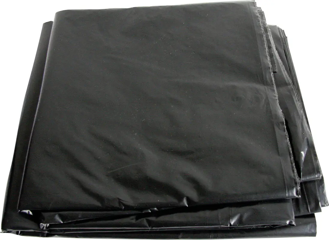 Color Expert Abdeckplane schwer LDPE 75 my 4 x 5 m 20 m², schwarz