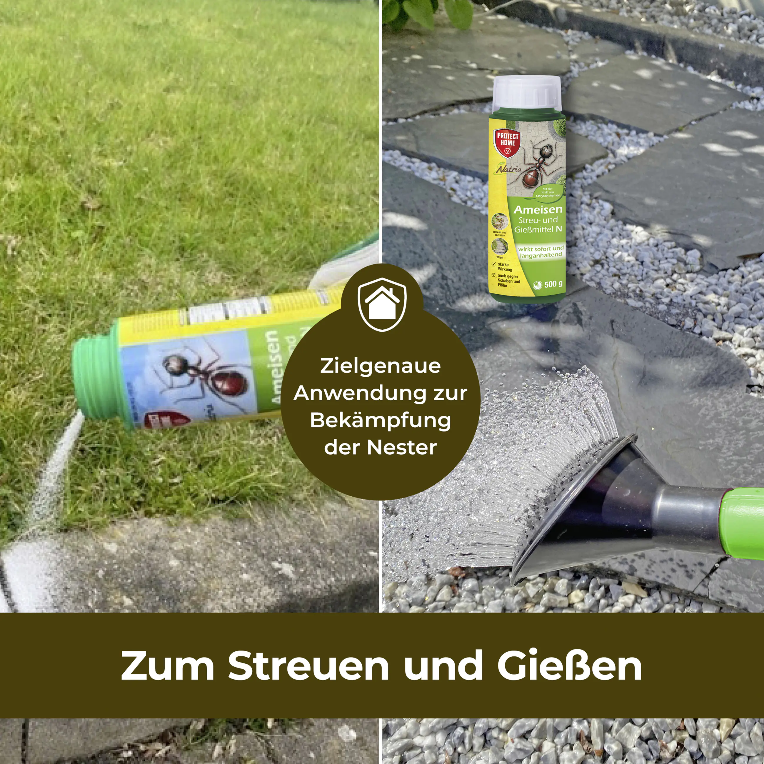 Protect Home Natria Ameisen Streu- und Gießmittel N 500 g