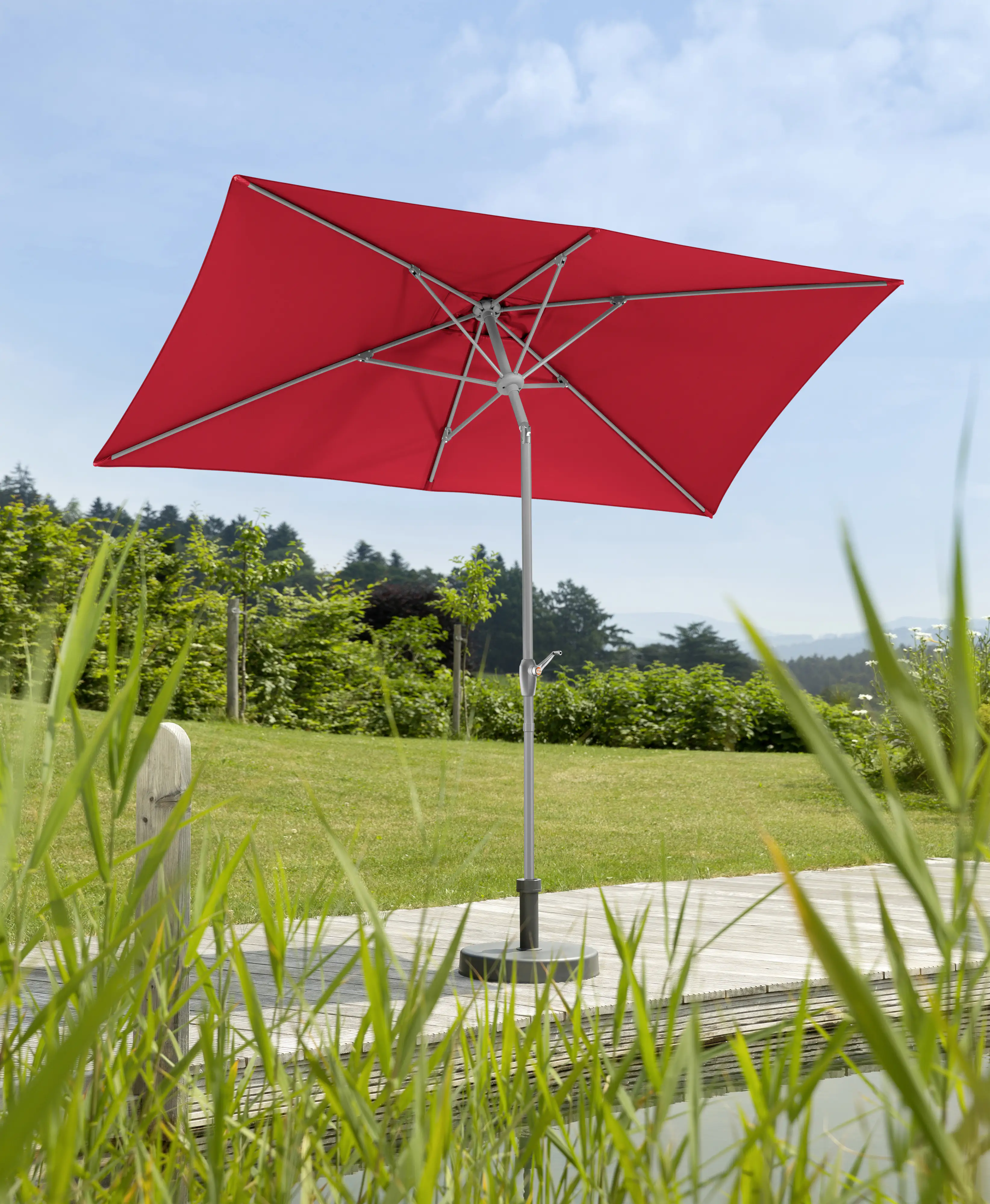Schneider Sonnenschirm Porto rot 300 x 200 cm Schneider Sonnenschirm Porto rot 300 x 200 cm