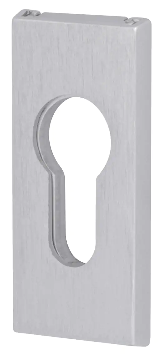 Alpertec Schiebeschutzrosette 6,5 x 3,0 cm Aluminium gold