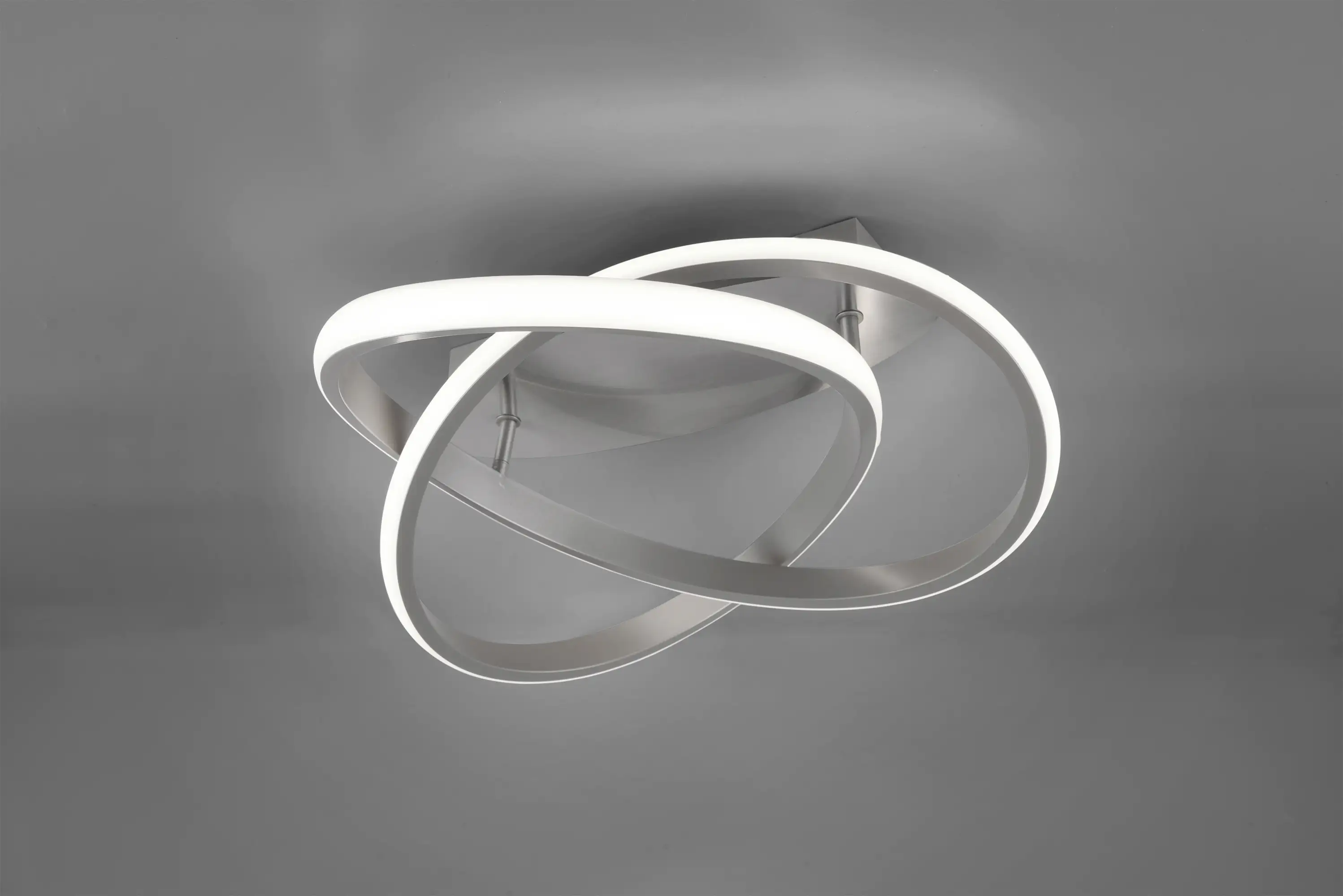 Reality LED Deckenleuchte Course nickel - matt