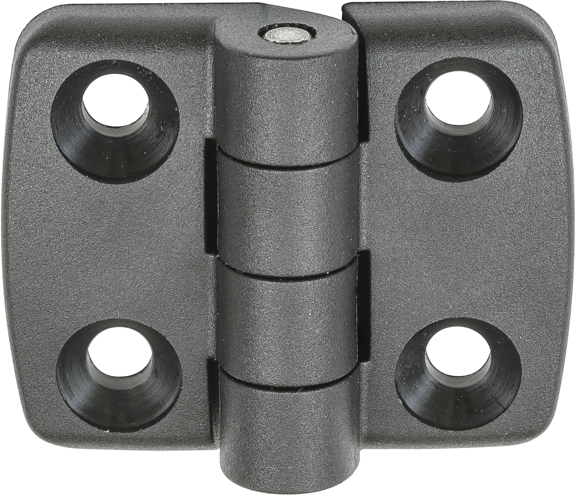 Vormann Polyamid-Scharniere schwarz 48 x 58 mm