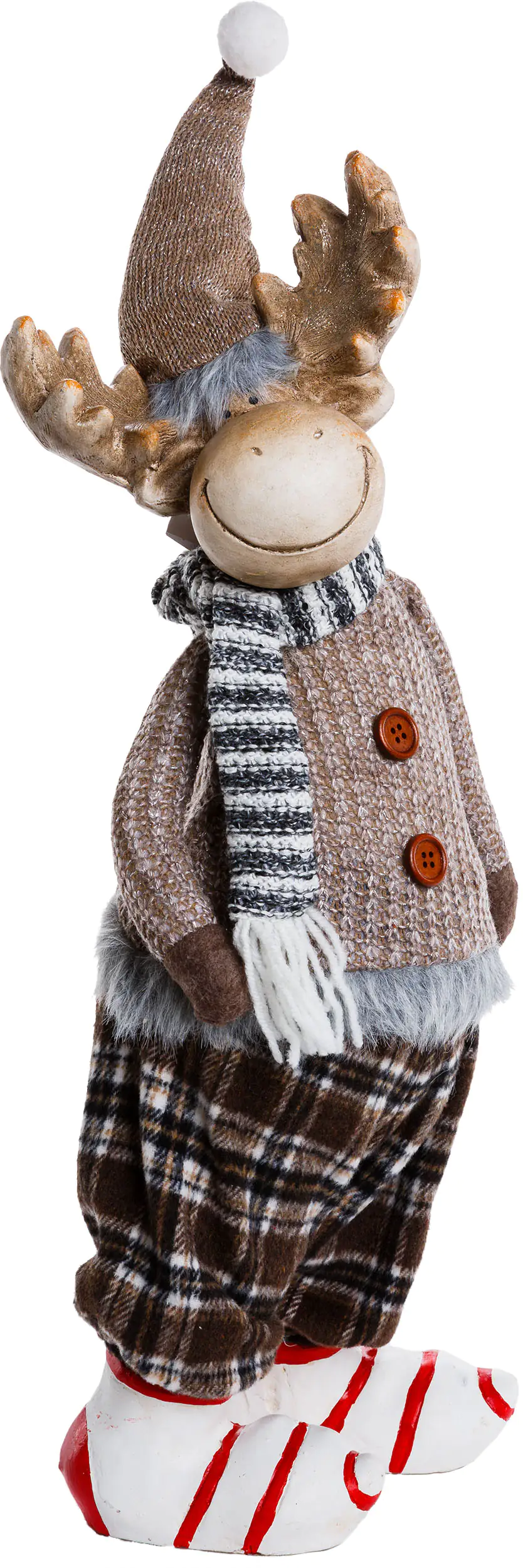 TrendLine Dekofigur Elch 60 cm braun