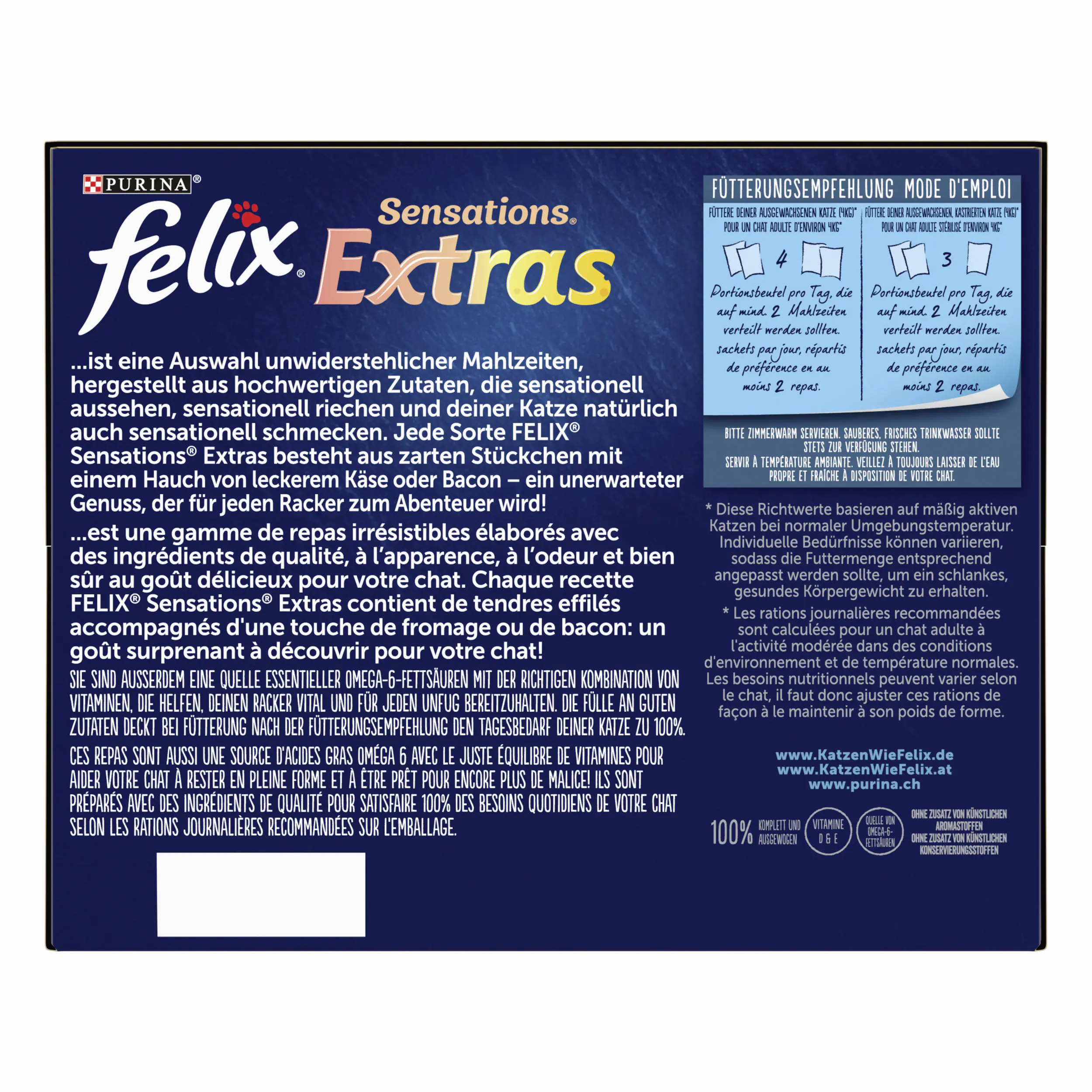 Felix Sensations Extras Geschmacksvielfalt vom Land 24x 85g