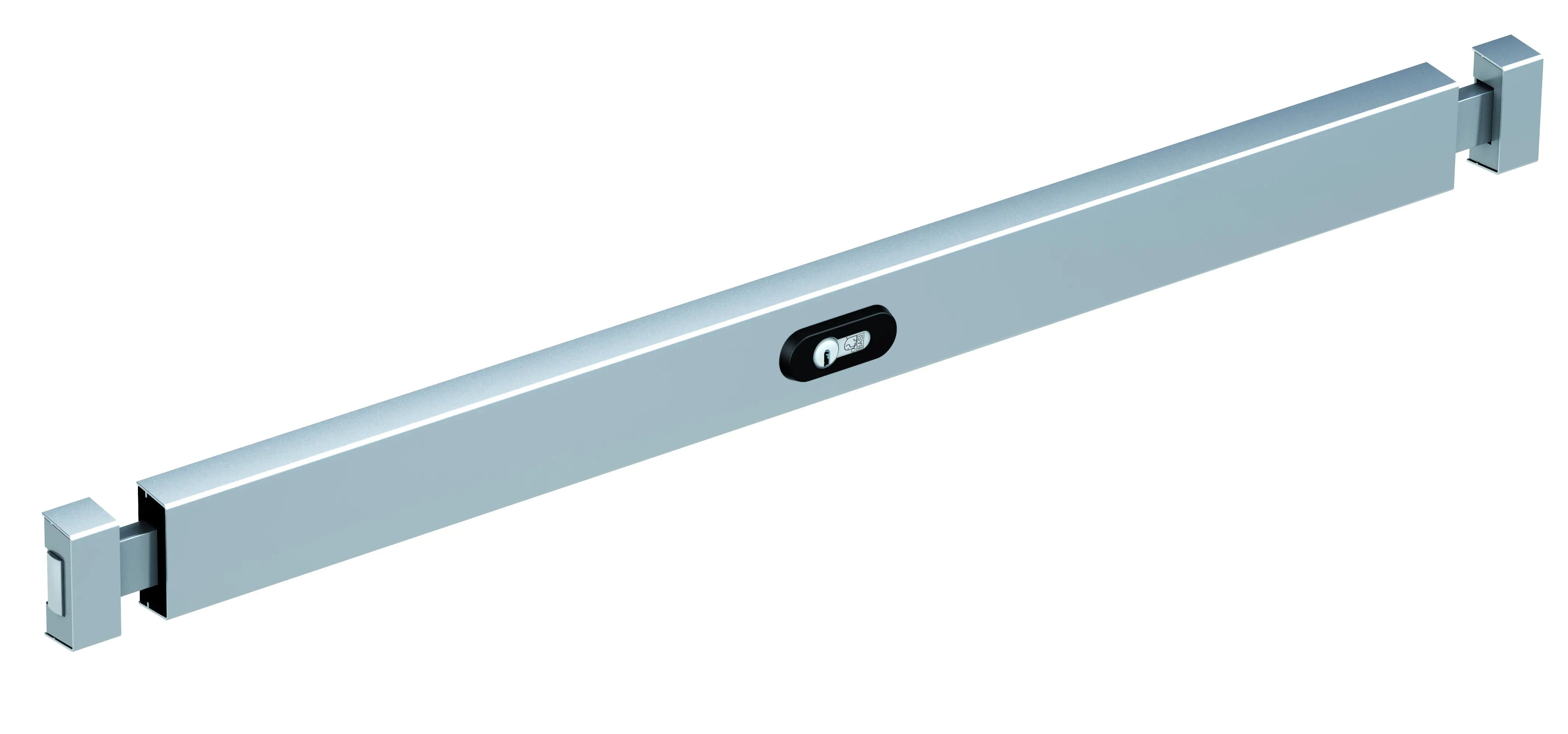 Basi Panzerriegel PR 800 Edelstahldesign, Türblattbreite 800 bis 950 mm