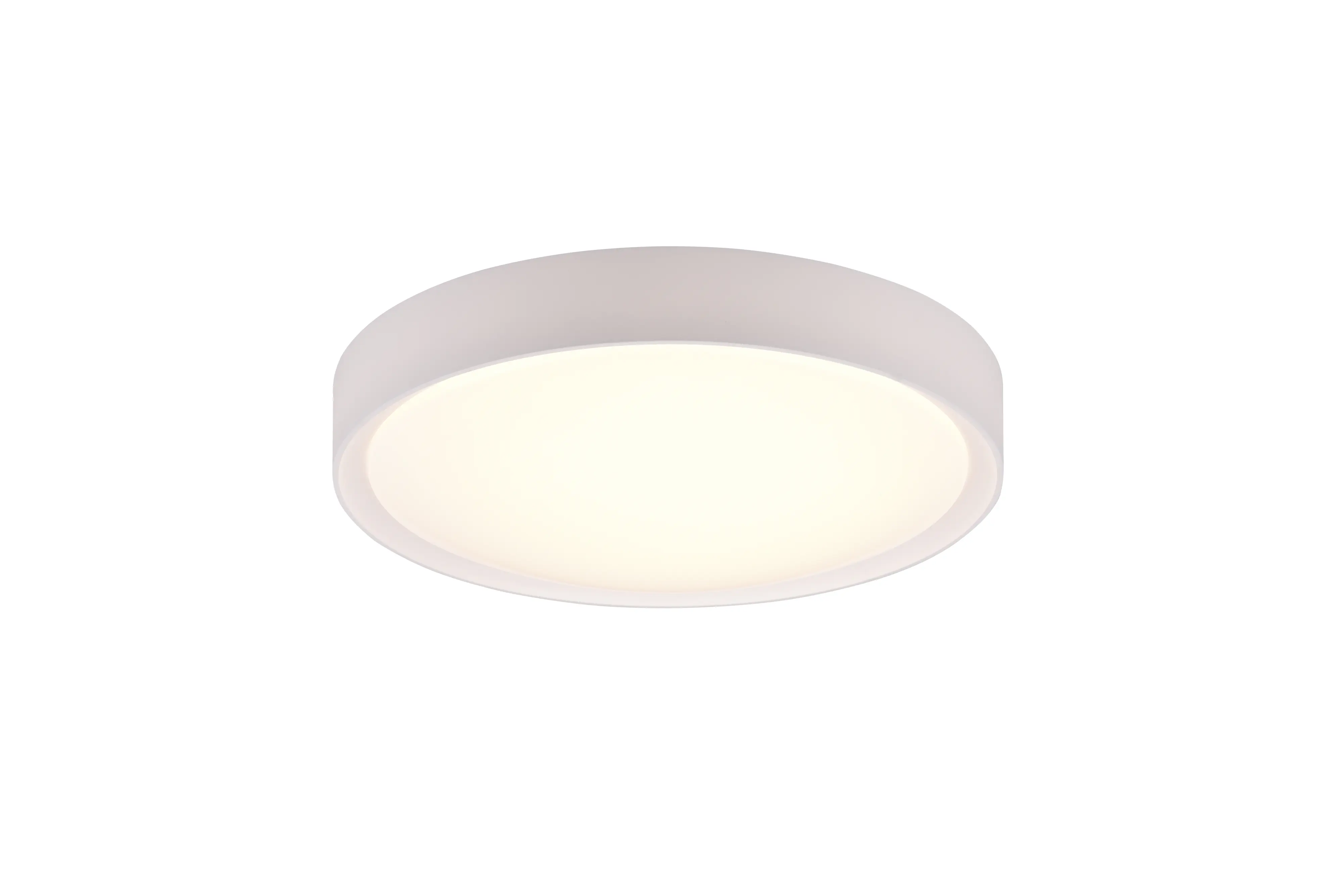 Trio LED-Deckenleuchte Clarimo Ø33 cm weiß warmweiß