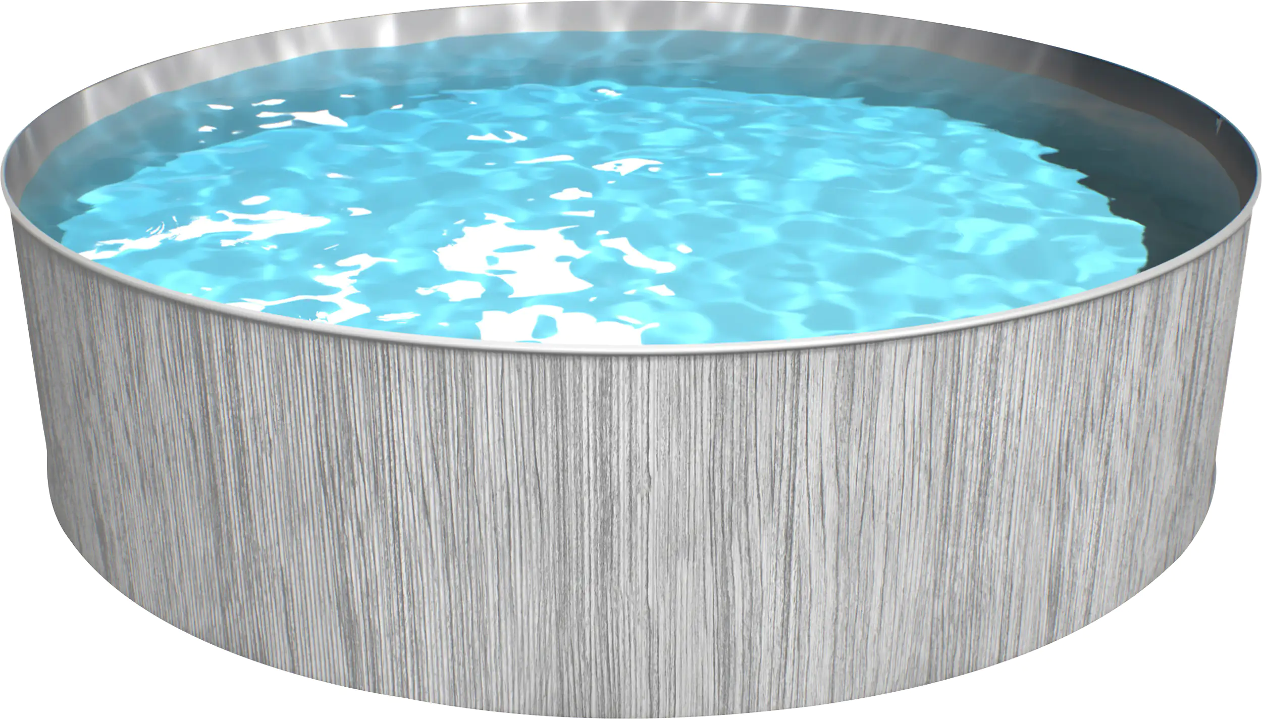 Steinbach Stahlwandpool New Splasher Secure grau Ø 3,50 x 0,90 m Steinbach Stahlwandpool New Splasher Secure grau Ø 3,50 x 0,90 m