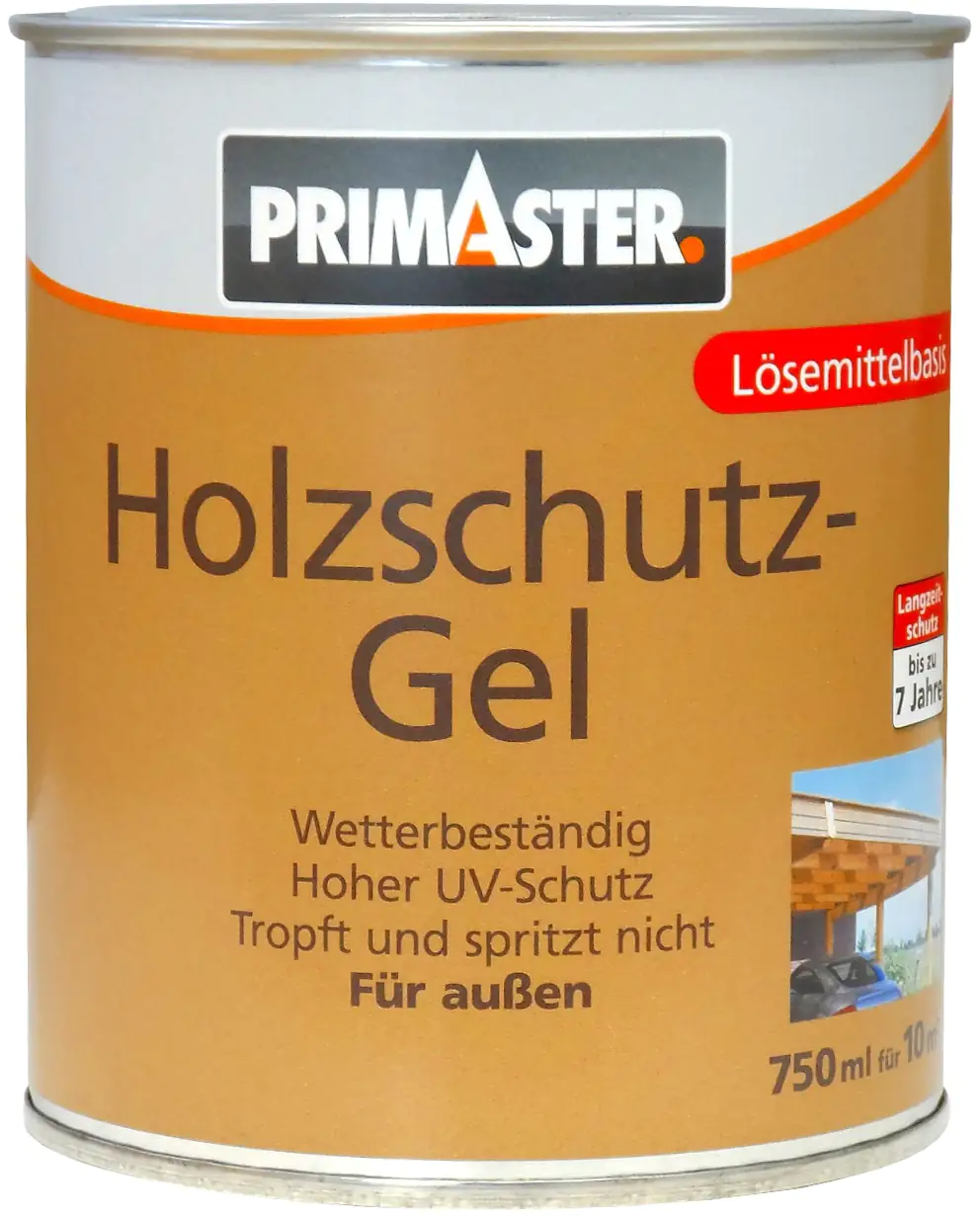 Primaster Holzschutzgel 750 ml teak seidenmatt