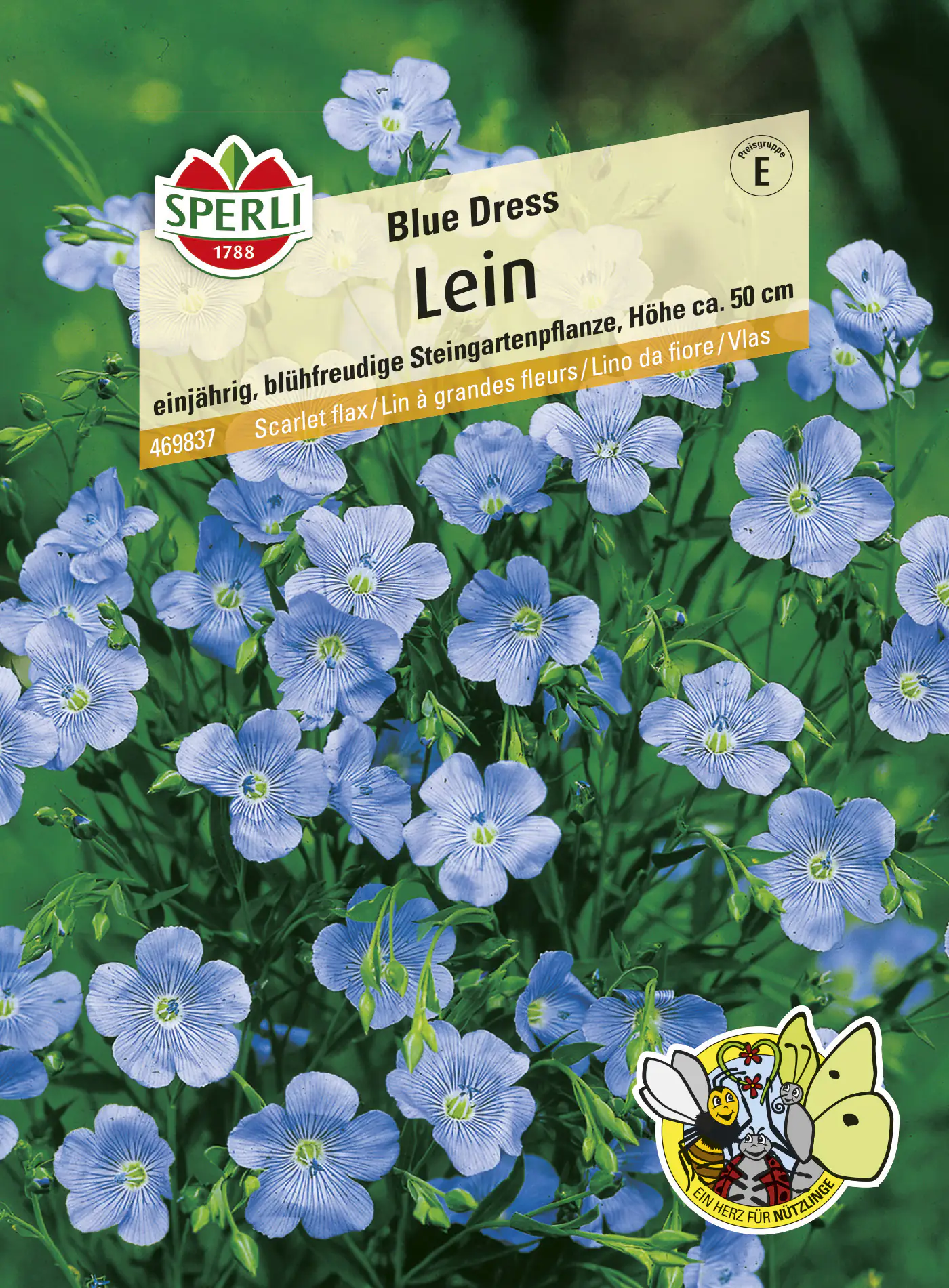 Sperli Lein Blue Dress