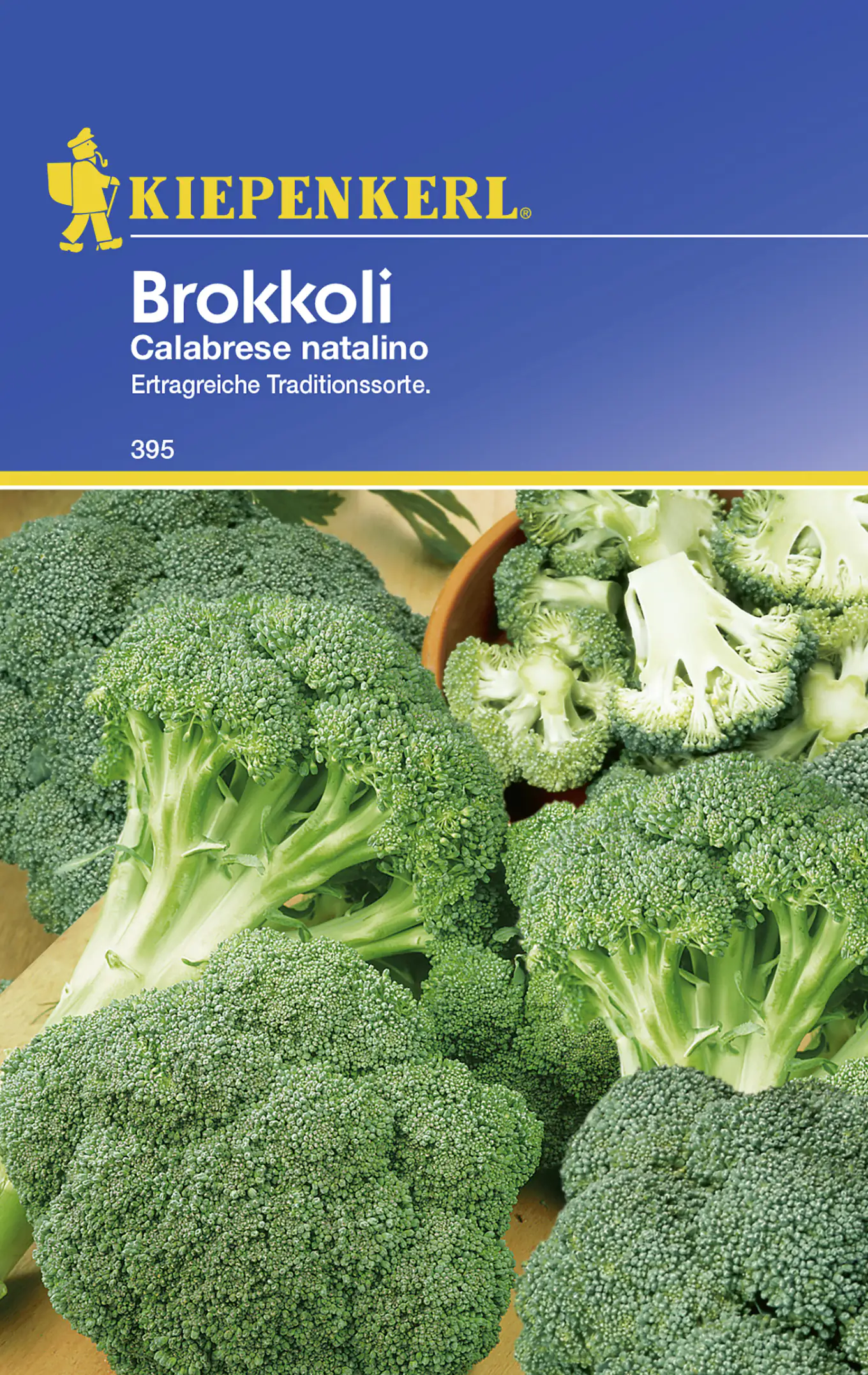 Kiepenkerl Brokkoli Calabrese natalino Brassica oleracea var. italica, Inhalt: ca. 50 Pflanzen