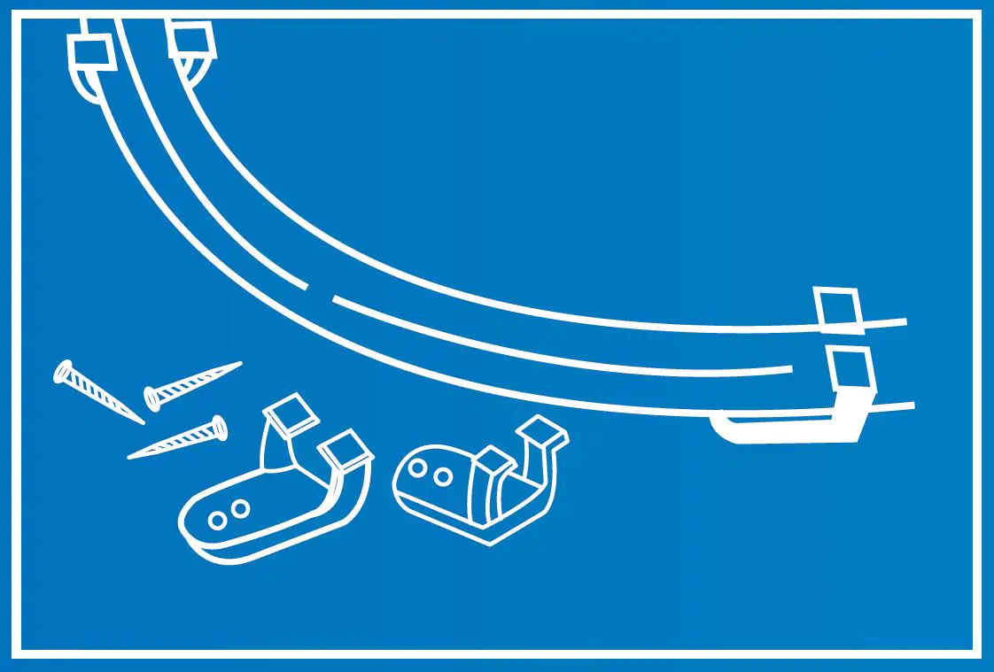 TrendLine LED-Lichterschlauch Mini Außen 10 m kaltweiß mit Timer, 8 Lichteffekten
