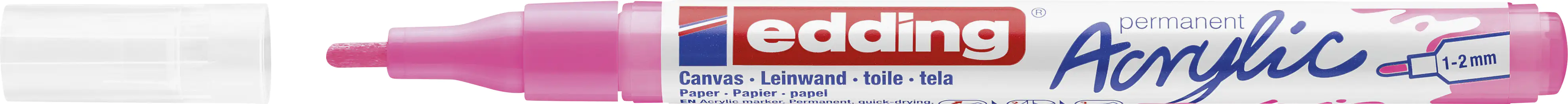 edding 5300 Acrylmarker fein neonpink 1 - 2 mm