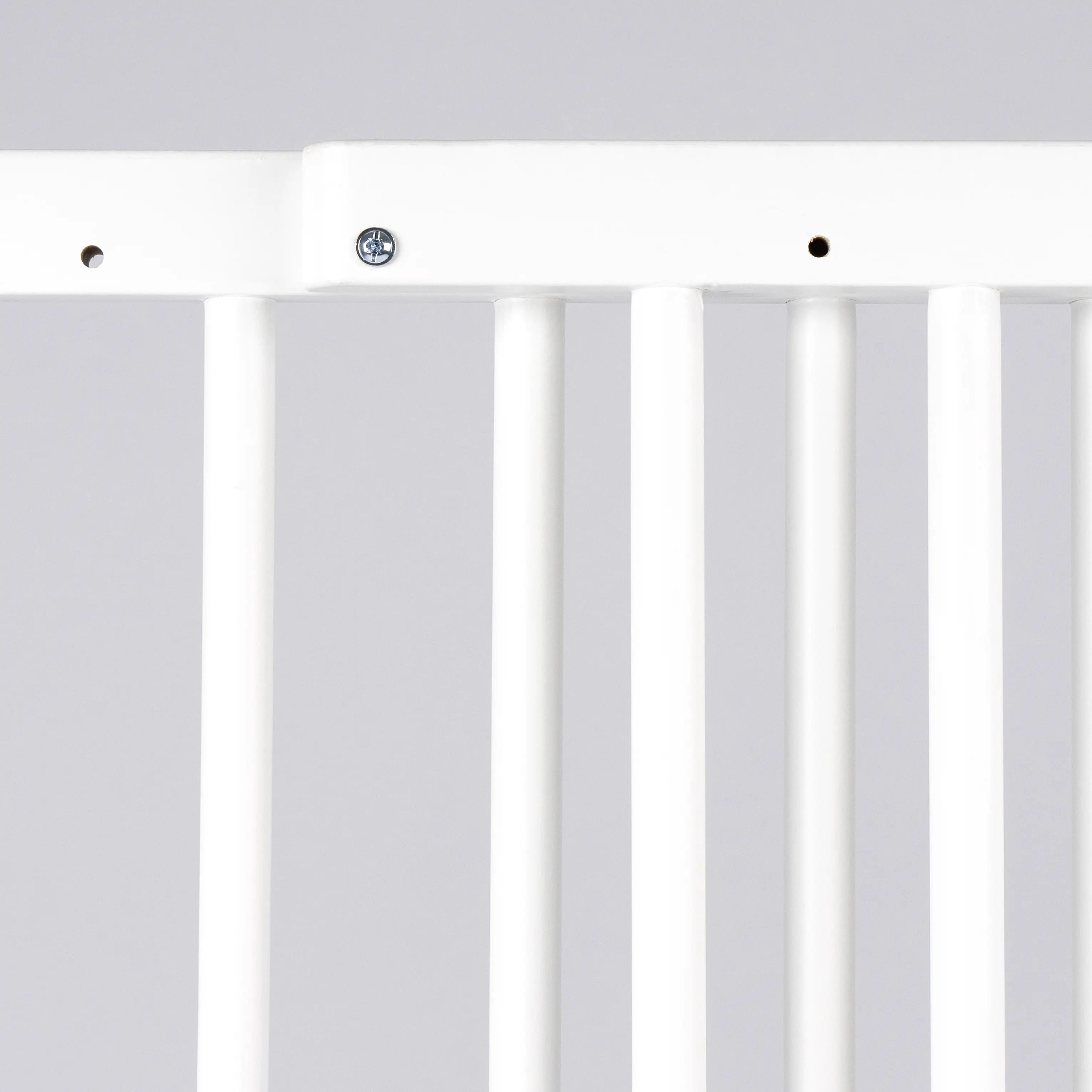 DOLLE Sicherheitsgitter Pia einstellbar 75,6 bis 110,4 cm, weiß