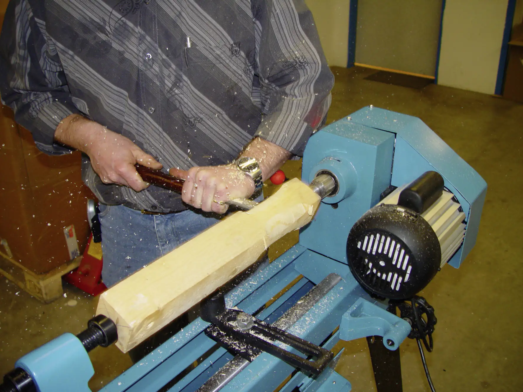 4015671114204_1261862 Güde Drechselmaschine GDM 1000 550 W 600-2.100 min-1