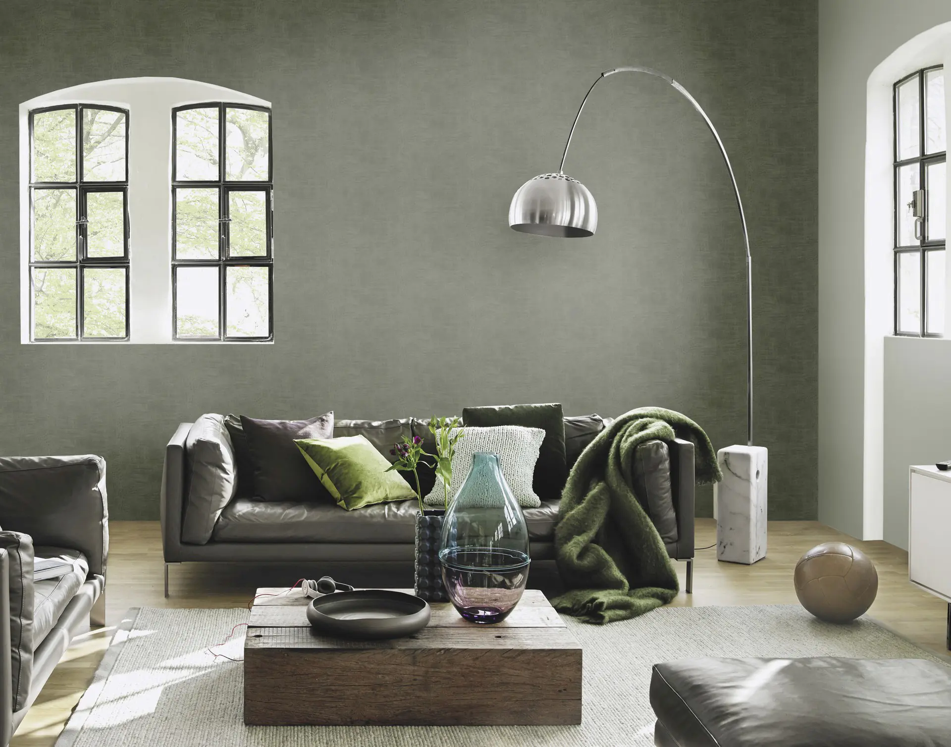 Rasch Vliestapete 751352 Grün-Dunkelgrün Muster & Motive 10,05 m x 0,53 m