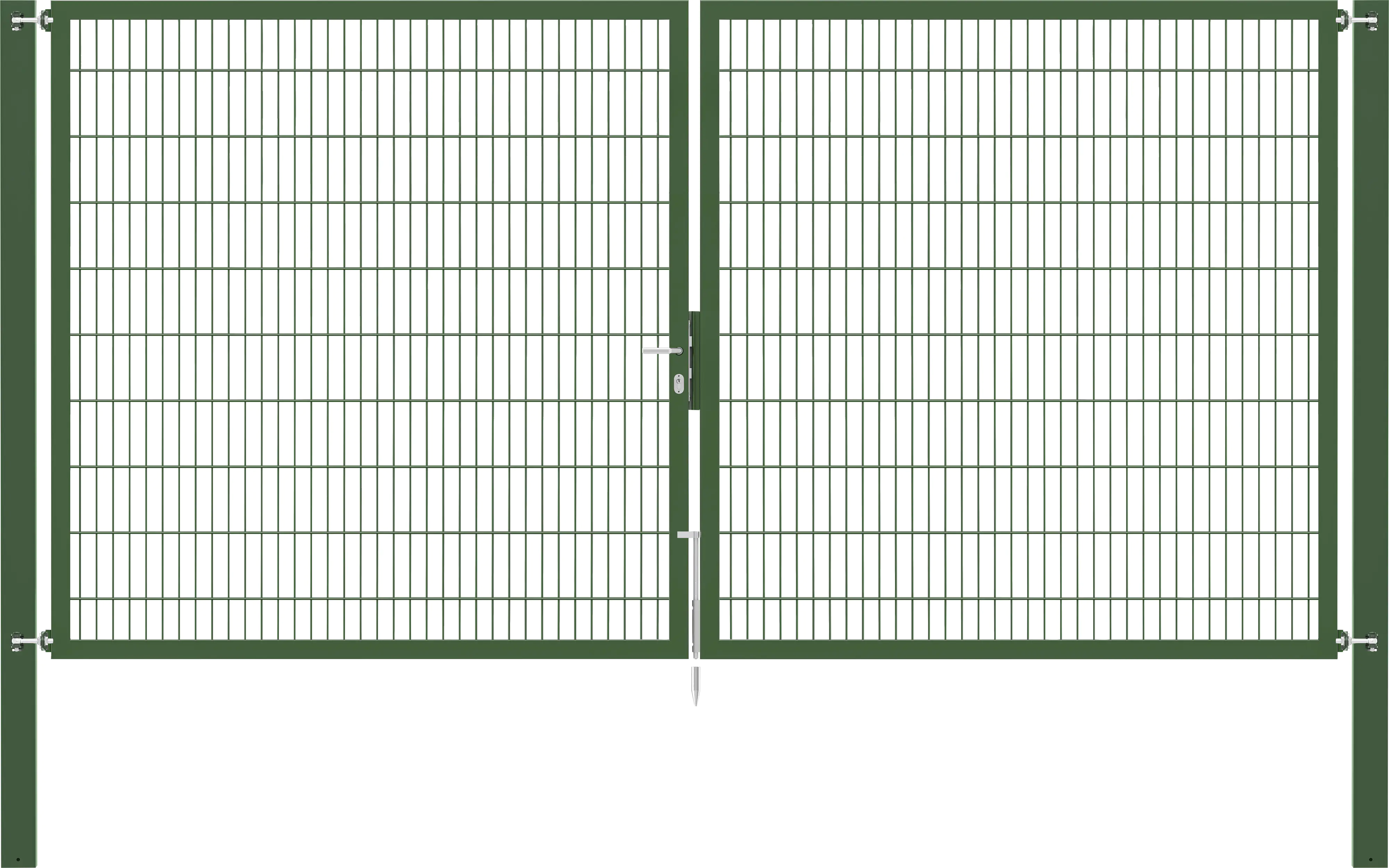 Alberts Doppeltor Flexo Plus grün 400 x 200 cm
