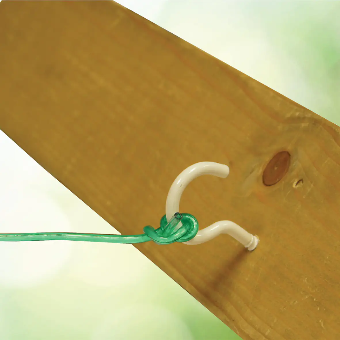 Wäscheleinenhaken 5,2 x 80 mm weiß