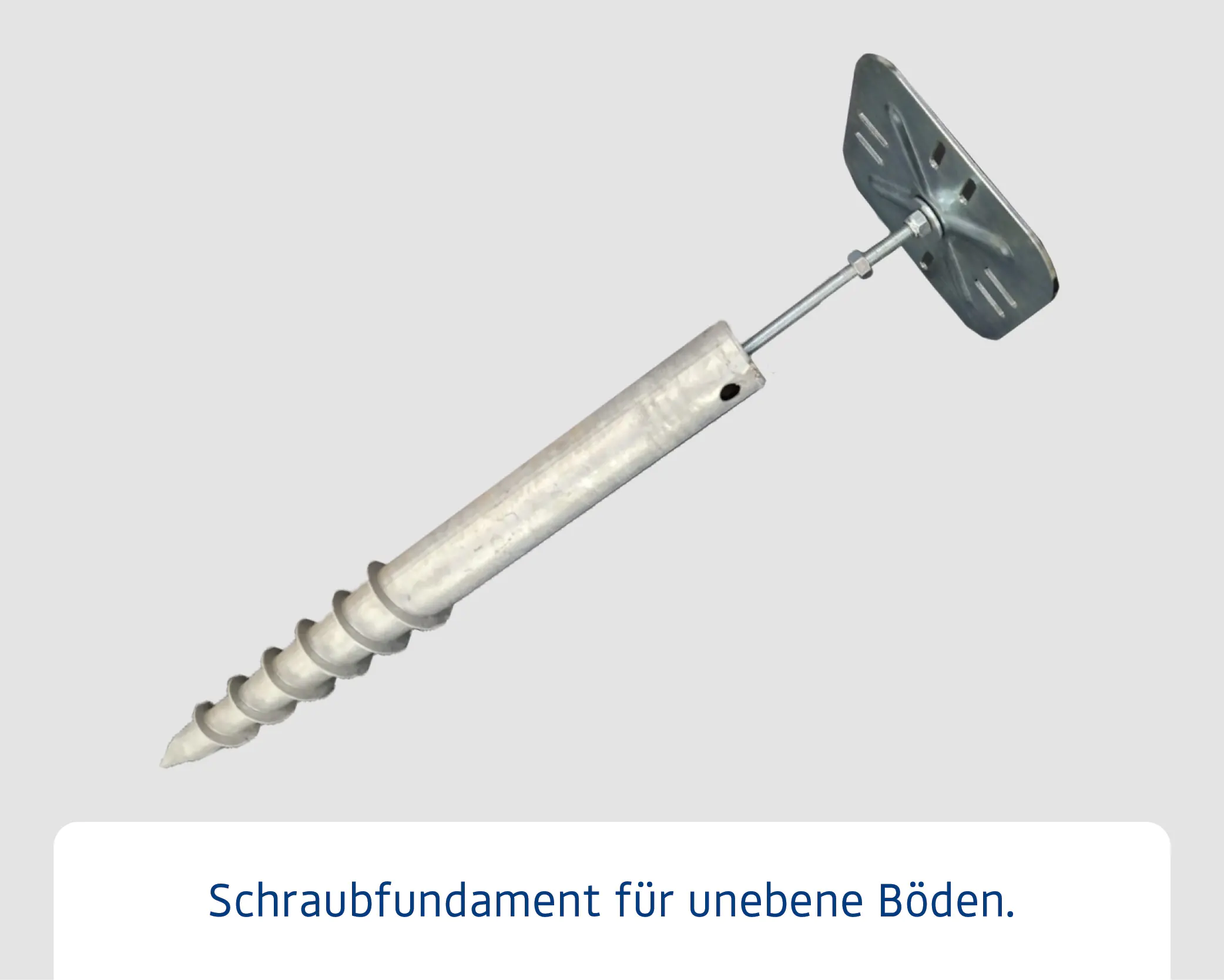 EcoStar Schraubfundament Set Typ 3 EcoStar Schraubfundament Set Typ 3