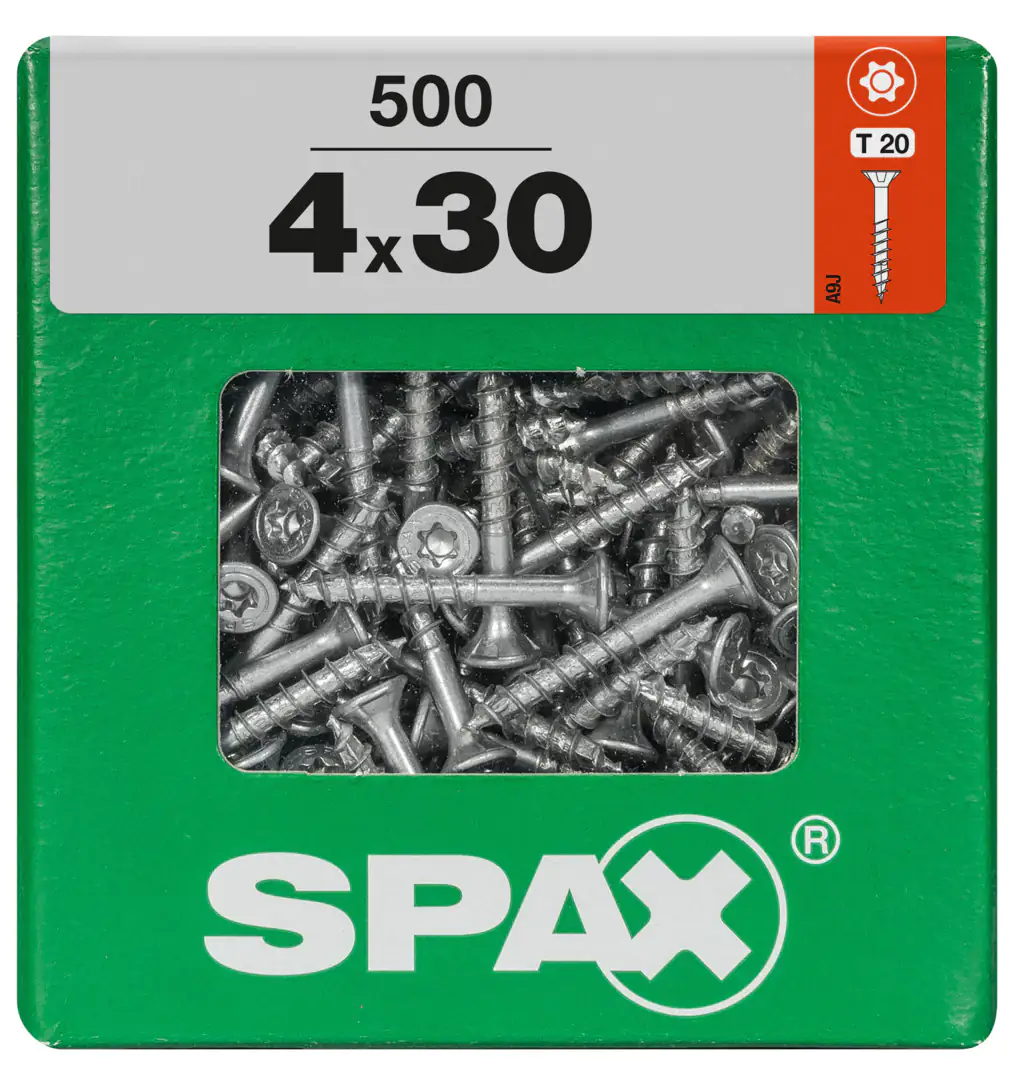 Spax Universalschrauben 4.0 x 30 mm TX 20 - 500 Stk.
