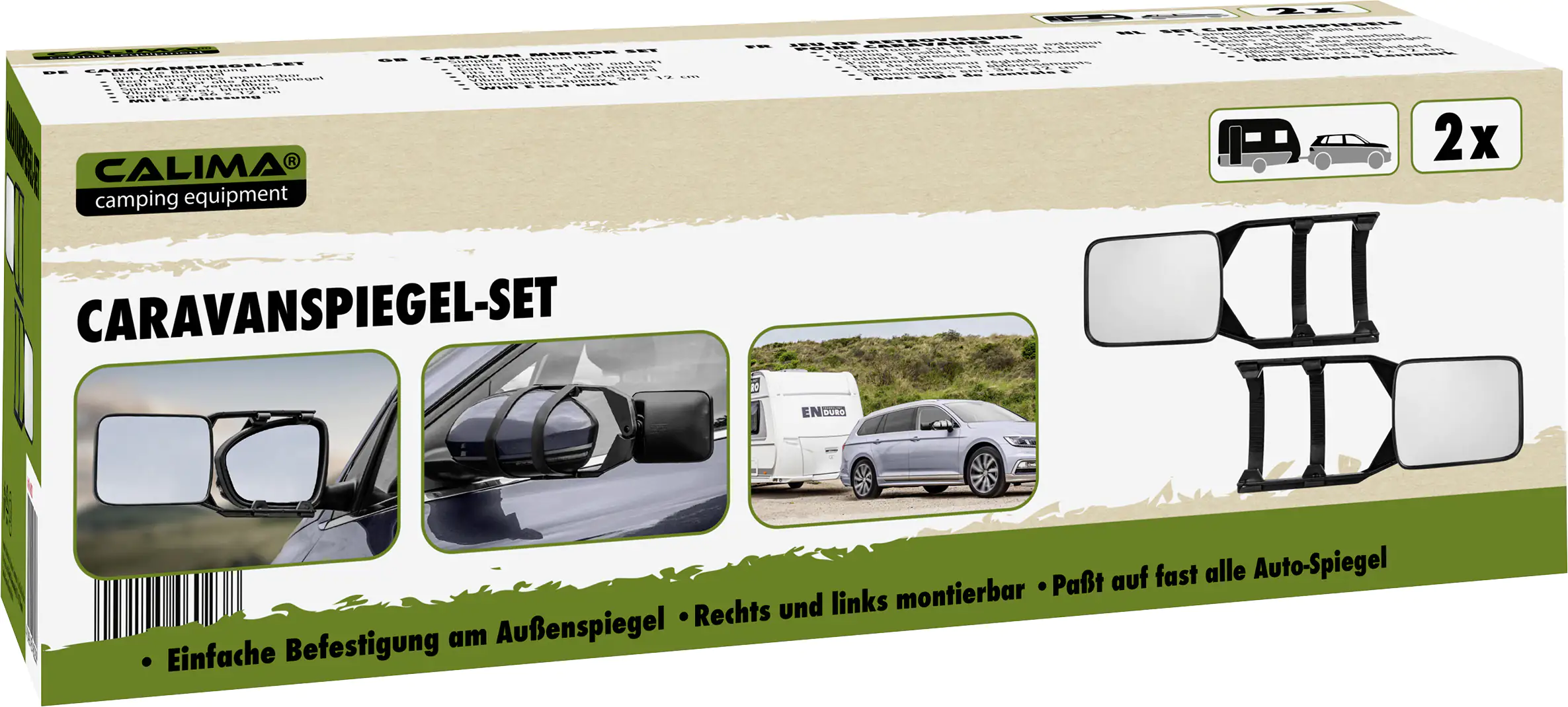 LAS Wohnwagen Caravan Spiegel rechts und links