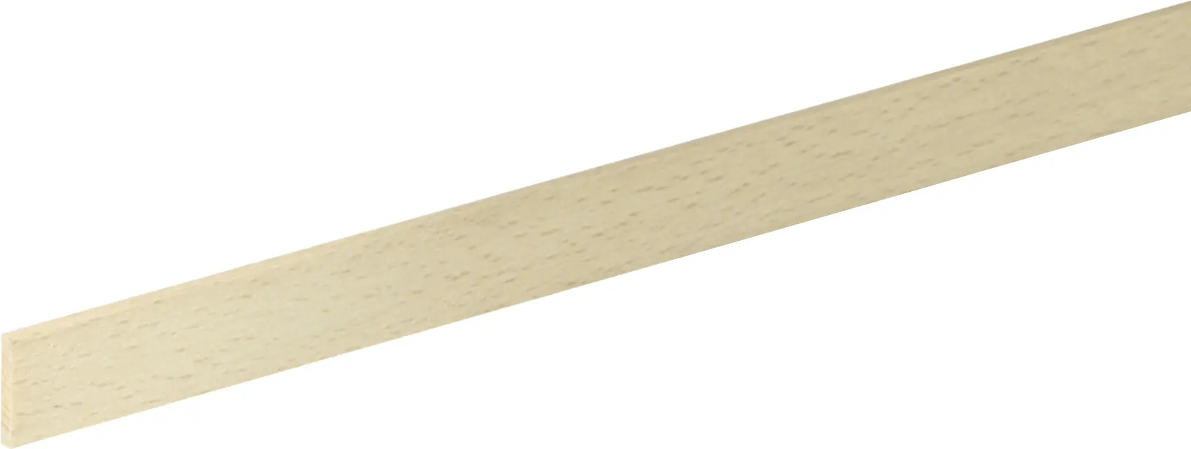 FN Neuhofer Flachleiste 95 cm 19 x 3 mm Buche