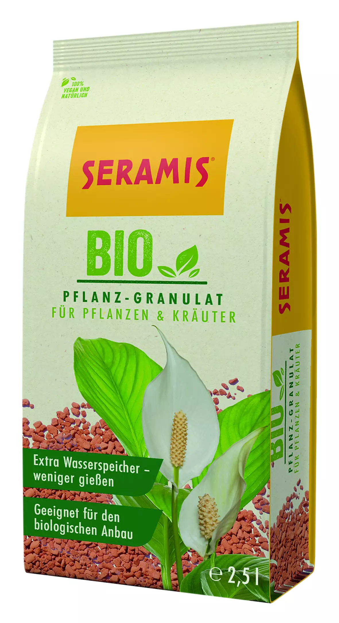 Seramis Bio-Pflanz-Granulat für Pflanzen & Kräuter 2,5 l Seramis Bio-Pflanz-Granulat für Pflanzen & Kräuter 2,5 l