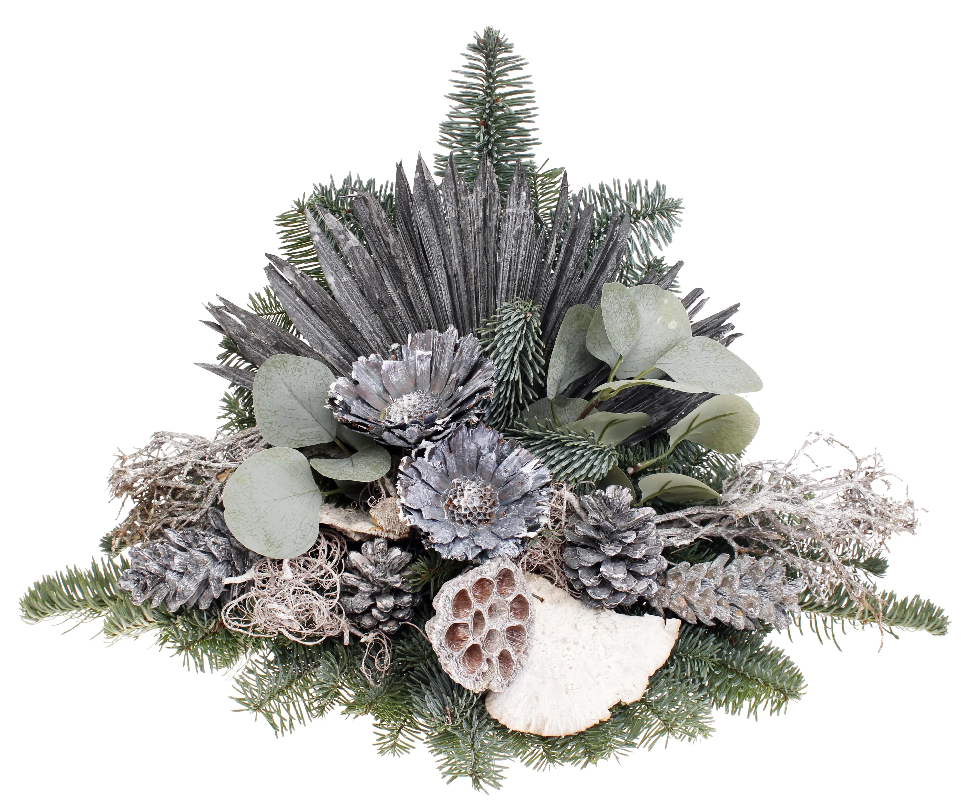 Grableger weiß dekoriert