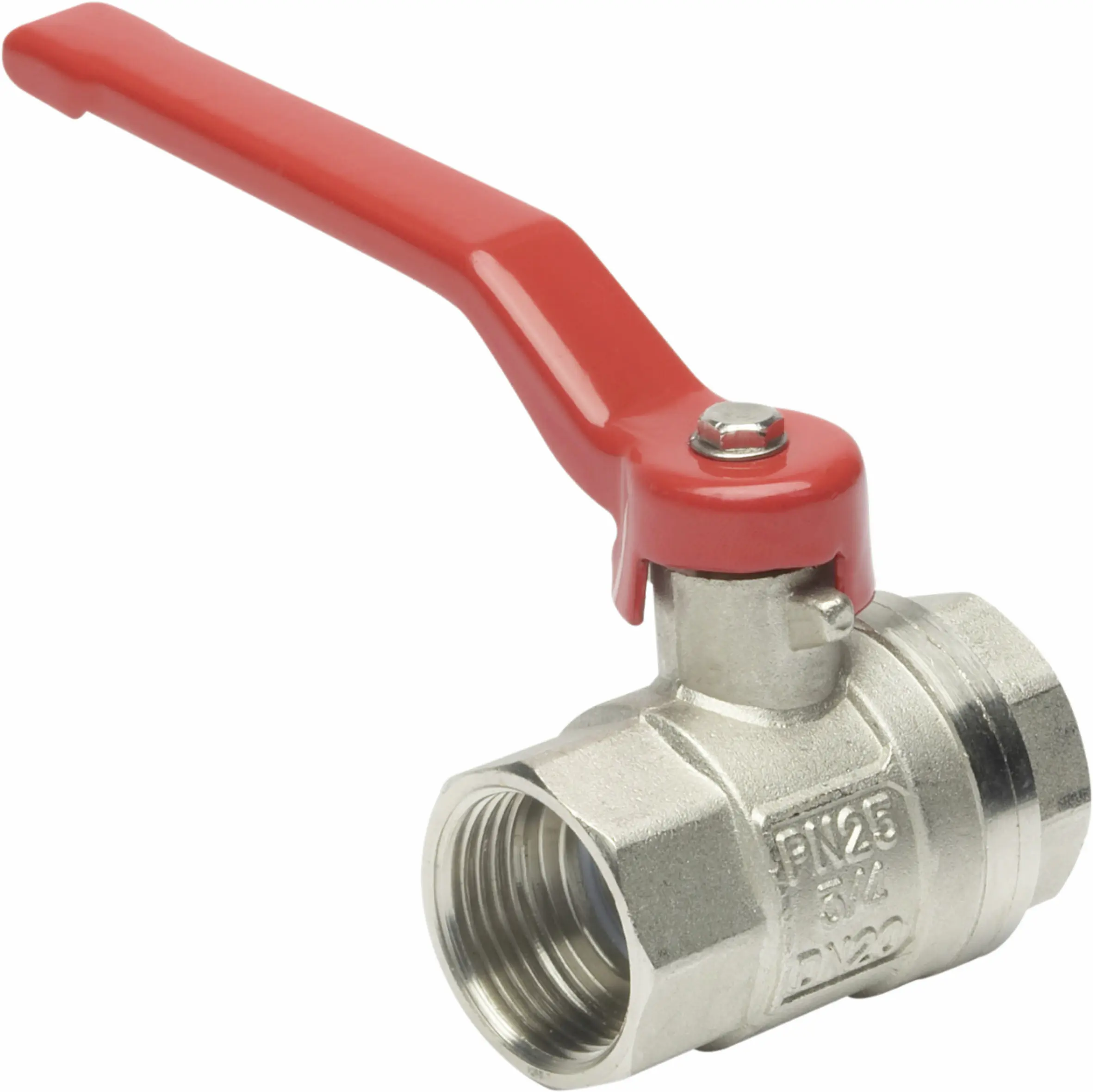 Cornat Kugelhahn mit Stahlhebel Ø 24 mm matt chrom Cornat Kugelhahn mit Stahlhebel Ø 24 mm matt chrom