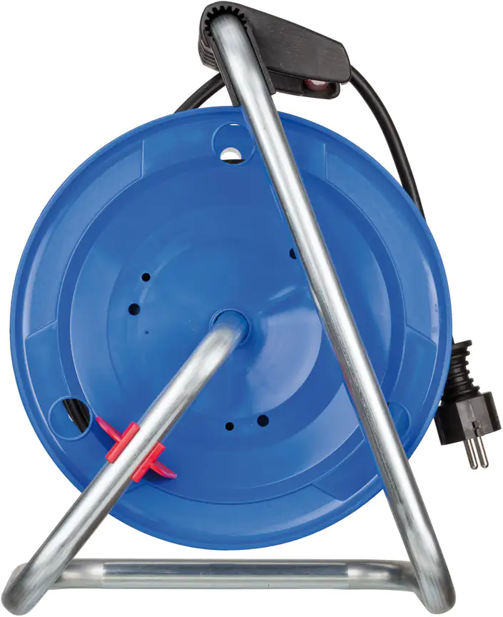 4007123007356_4 Brennenstuhl Garant Kabeltrommel Innen 25m H05VV-F 3X1,5, schwarz