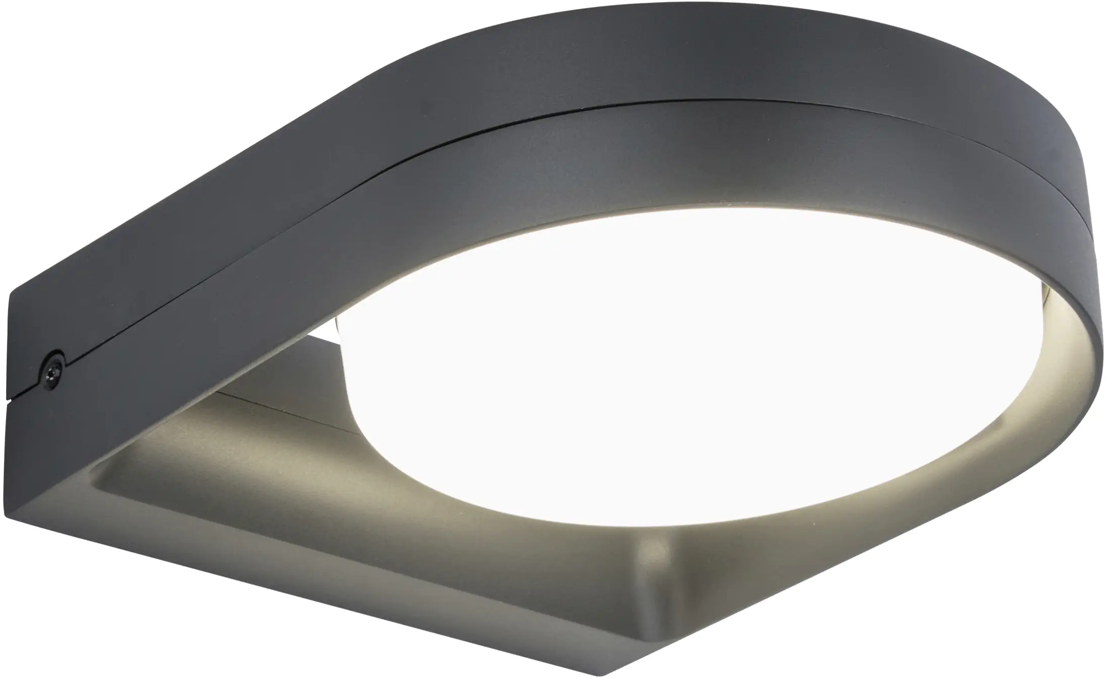 Lutec LED Außenwandleuchte Fele anthrazit IP54