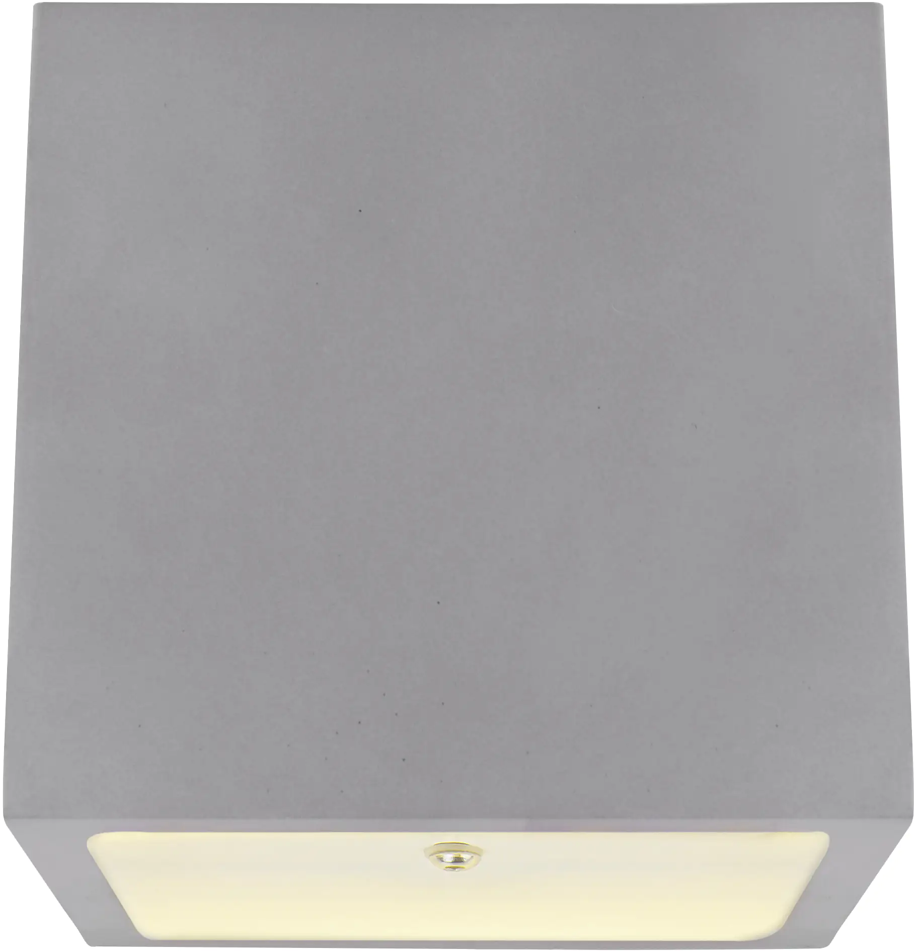 Globo Wandleuchte Timo grau 11,5 x 11,5 cm eckig Up & Down G9, max. 40 W